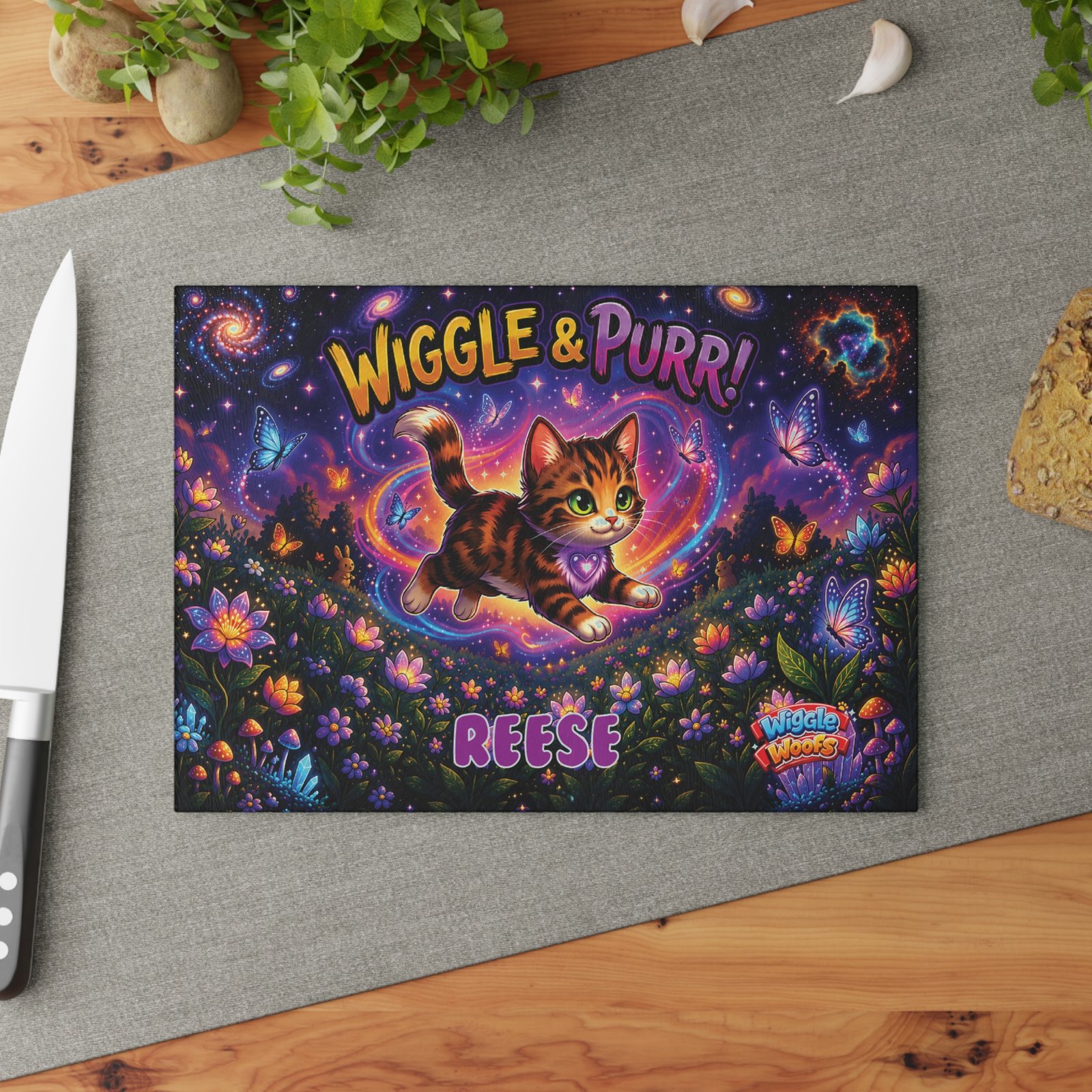 REESE Wiggle Woofs™ Glass Cutting Board - Image 4