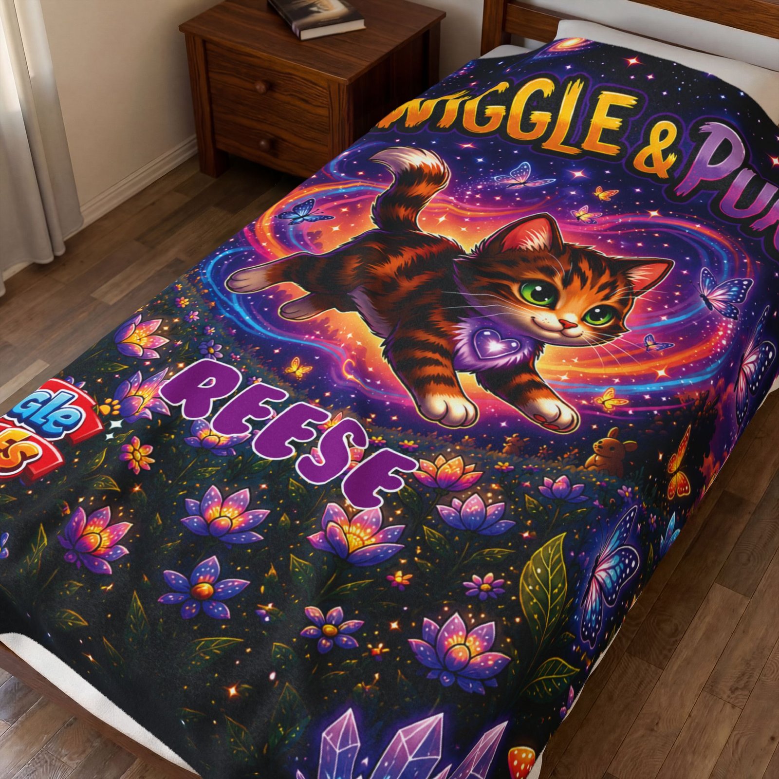 REESE Wiggle Woofs™ Velveteen Plush Blanket - Image 3