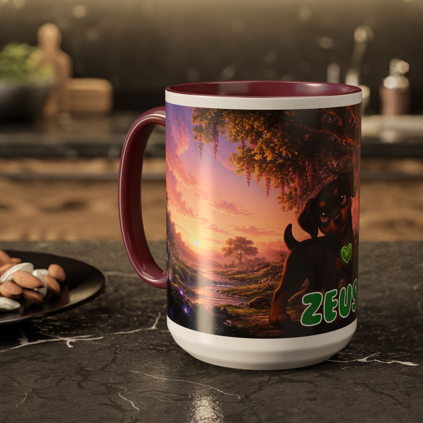 Zeus Wiggle Woofs™ Colorful Mugs (11oz, 15oz) - Image 114