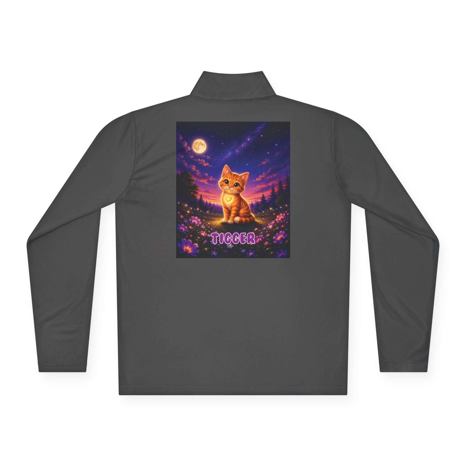 Tigger Wiggle Woofs™ Unisex Quarter-Zip Pullover - Image 4