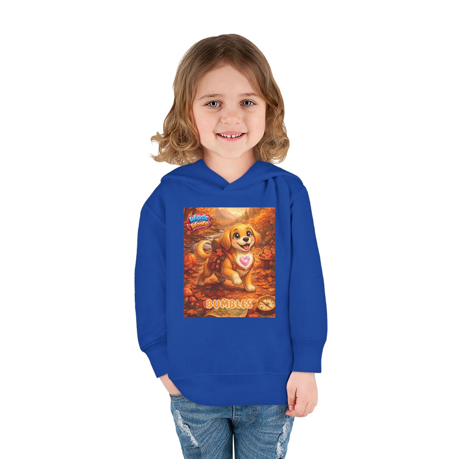 'Bumbles' Wiggle Woofs™ Toddler Pullover Fleece Hoodies - Image 11