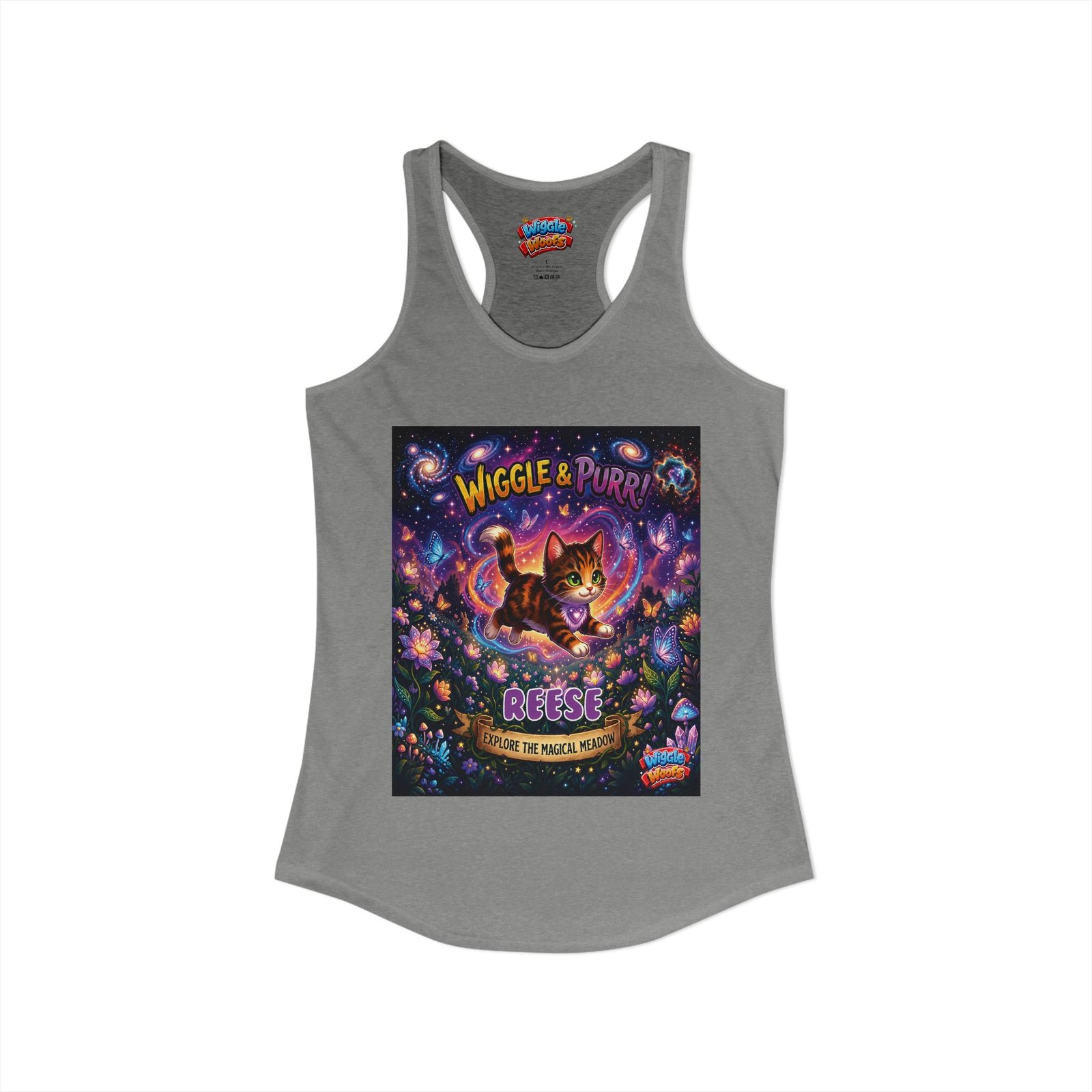 REESE Wiggle Woofs™ Women's Ideal Racerback Tank - Image 18