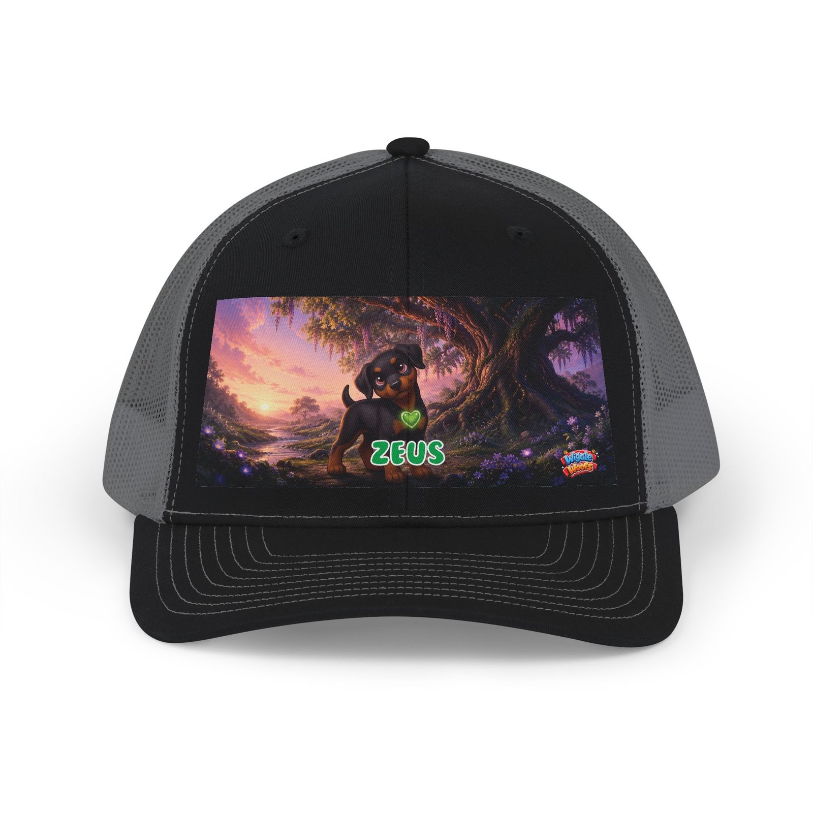 Zeus Wiggle Woofs™ Snapback Trucker Cap - Image 5