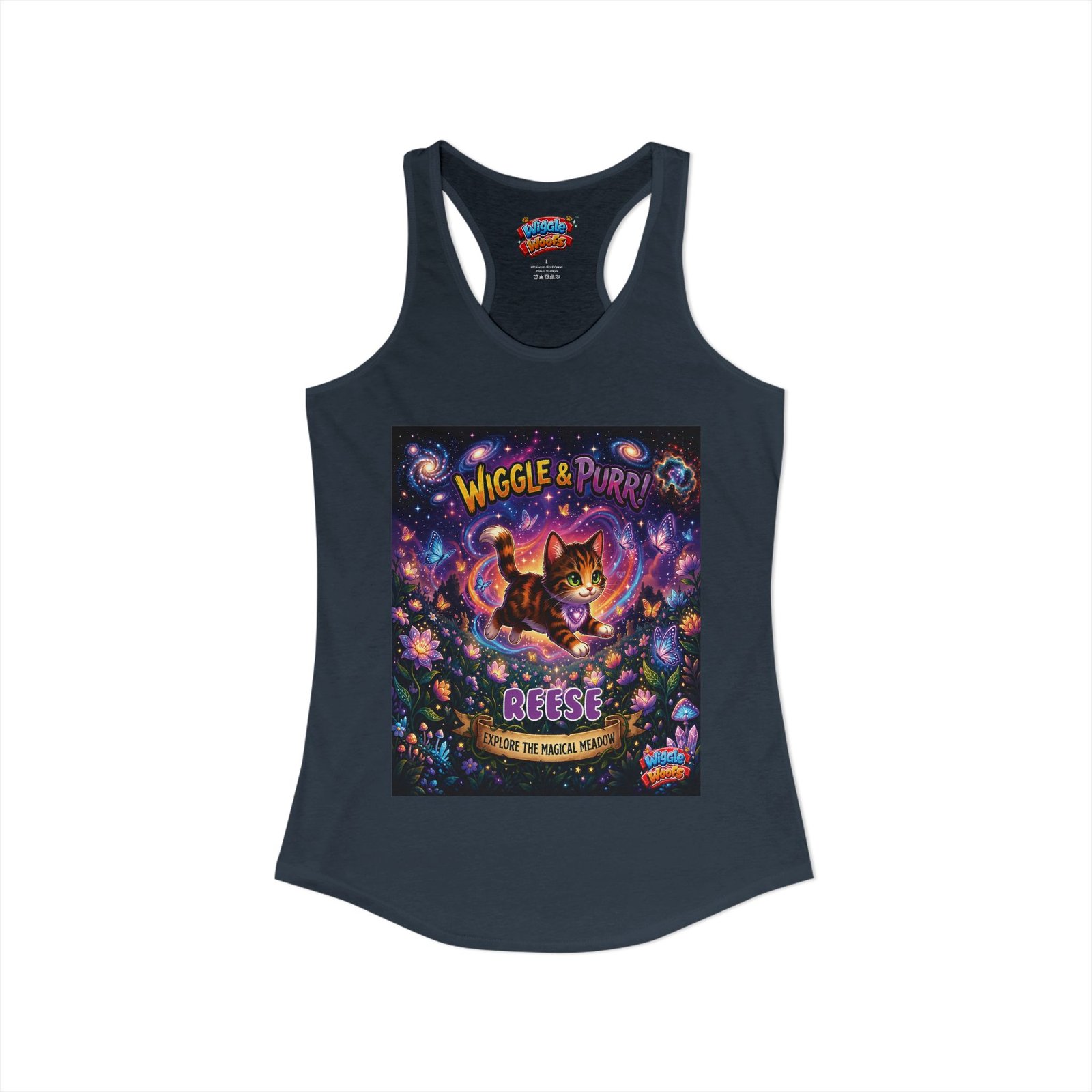 REESE Wiggle Woofs™ Women's Ideal Racerback Tank - Image 34