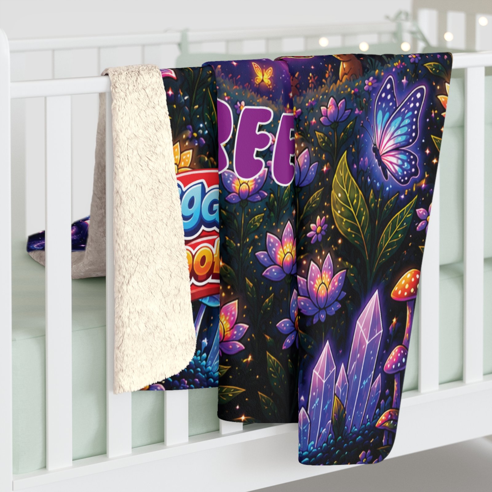 REESE Wiggle Woofs™ Sherpa Fleece Blanket - Image 4