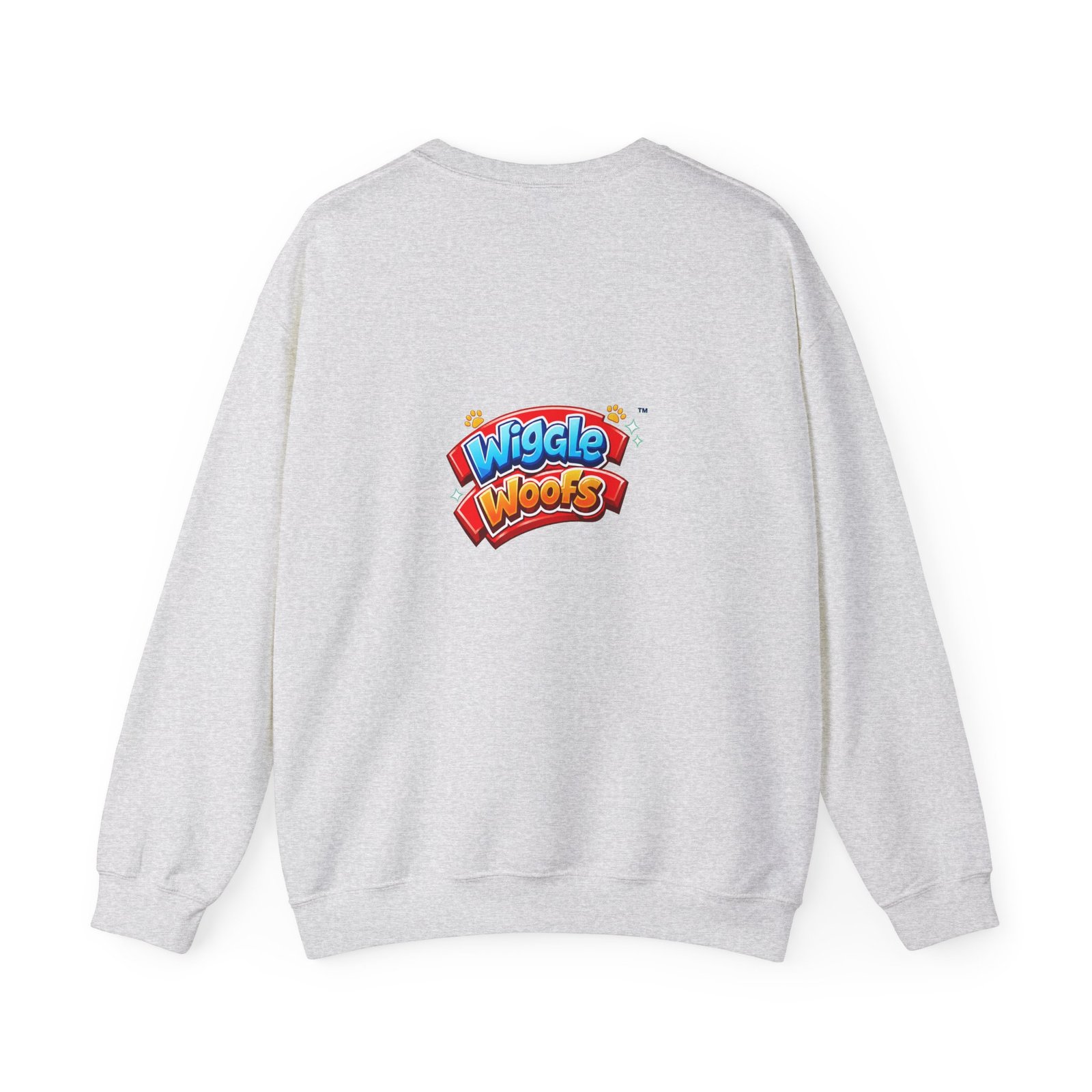 Zeus Wiggle Woofs™ Unisex Heavy Blend™ Crewneck Sweatshirt - Image 5