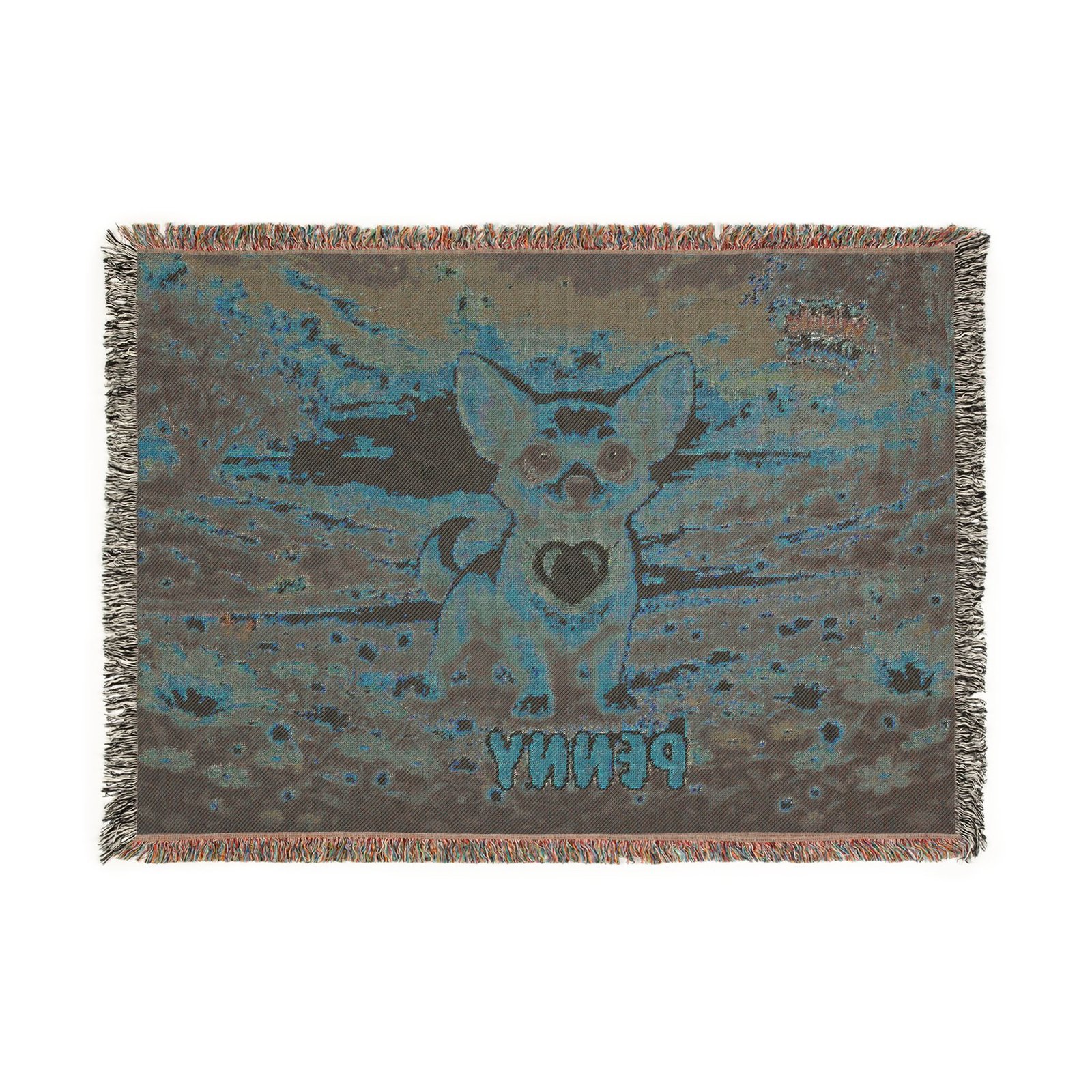 'Penny' Wiggle Woofs™ Woven Blanket - Image 2