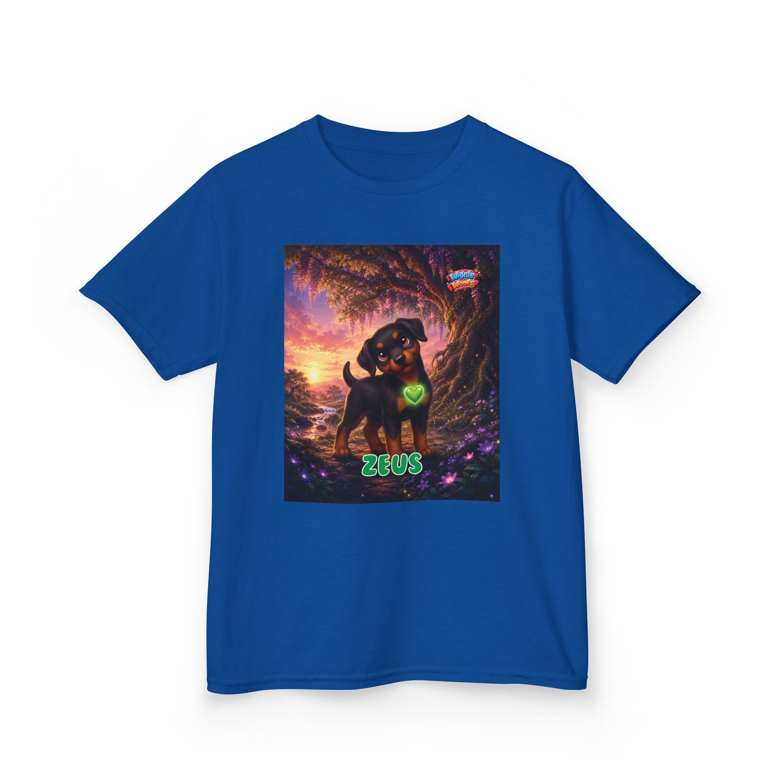 Zeus Wiggle Woofs™ Kids Heavy Cotton™ Tee - Image 12