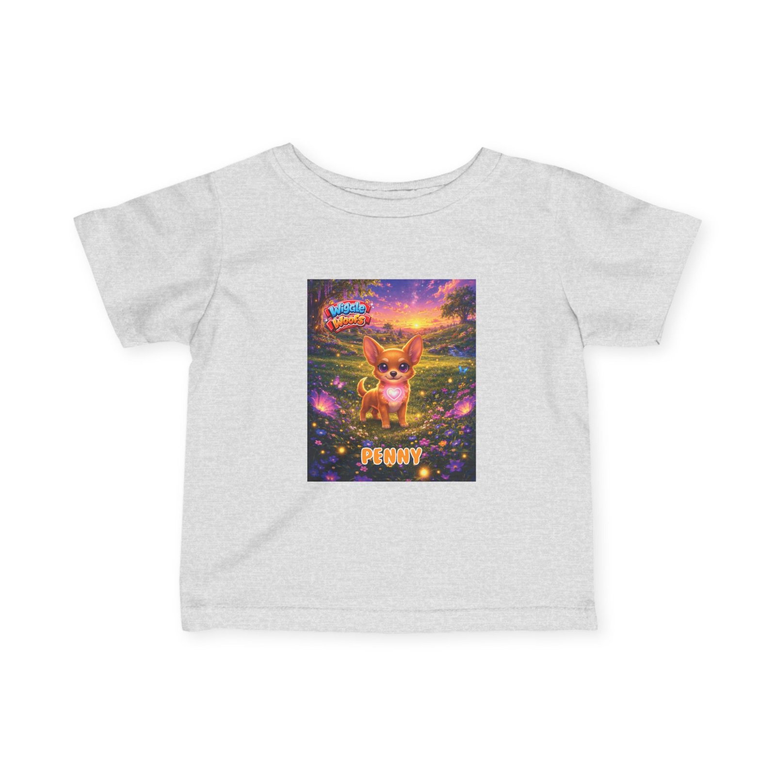 'Penny' Wiggle Woofs™ Infant Fine Jersey Tee - Image 9