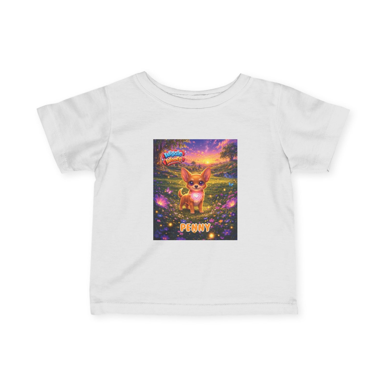 'Penny' Wiggle Woofs™ Infant Fine Jersey Tee - Image 5
