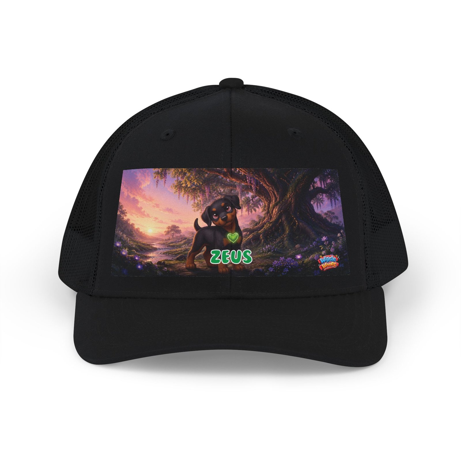 Zeus Wiggle Woofs™ Snapback Trucker Cap - Image 13