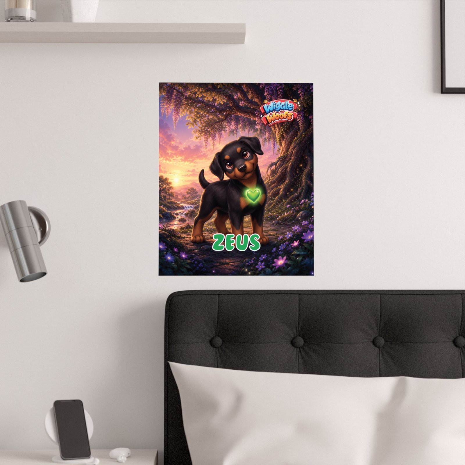 Zeus Wiggle Woofs™ Satin Posters - Image 8