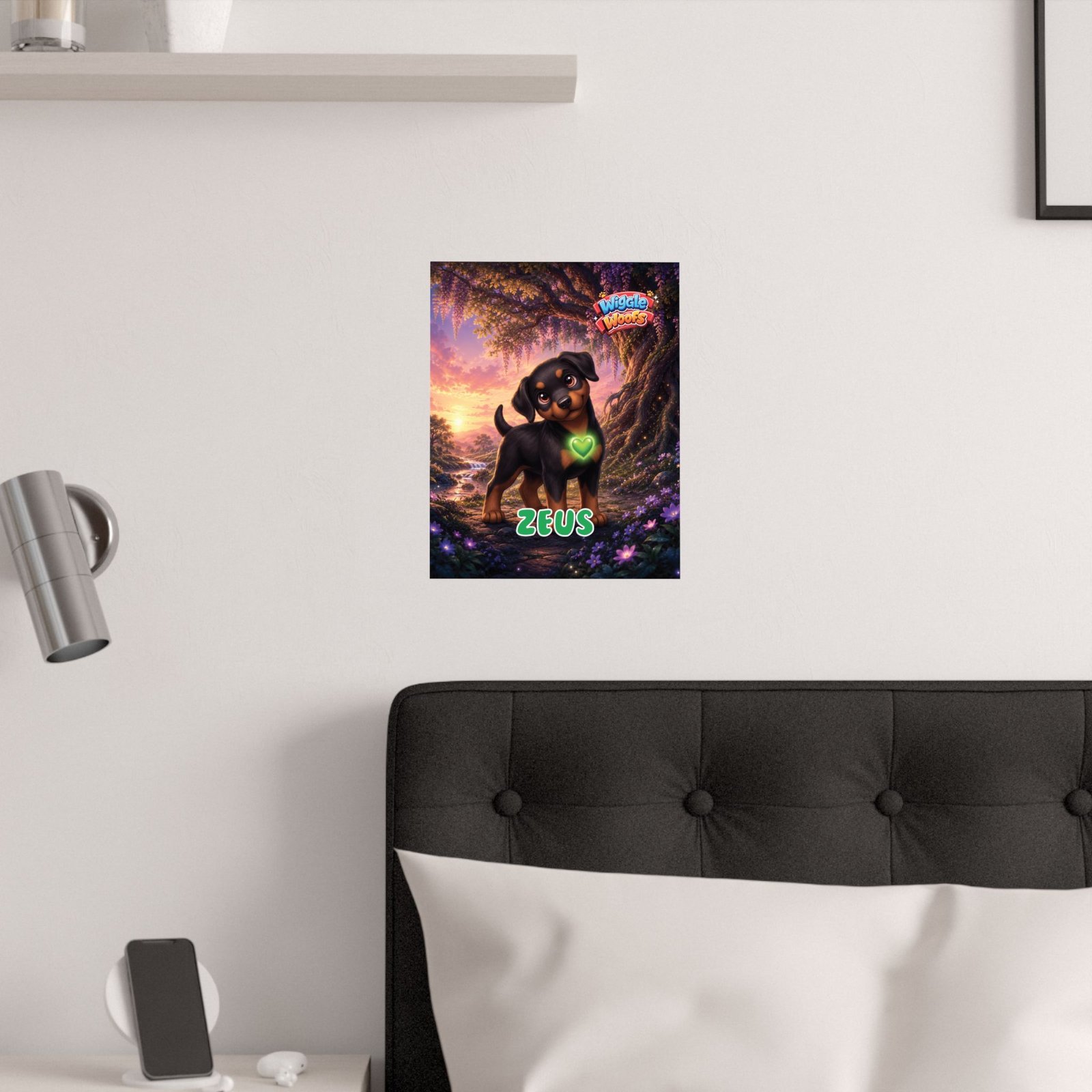 Zeus Wiggle Woofs™ Satin Posters - Image 3