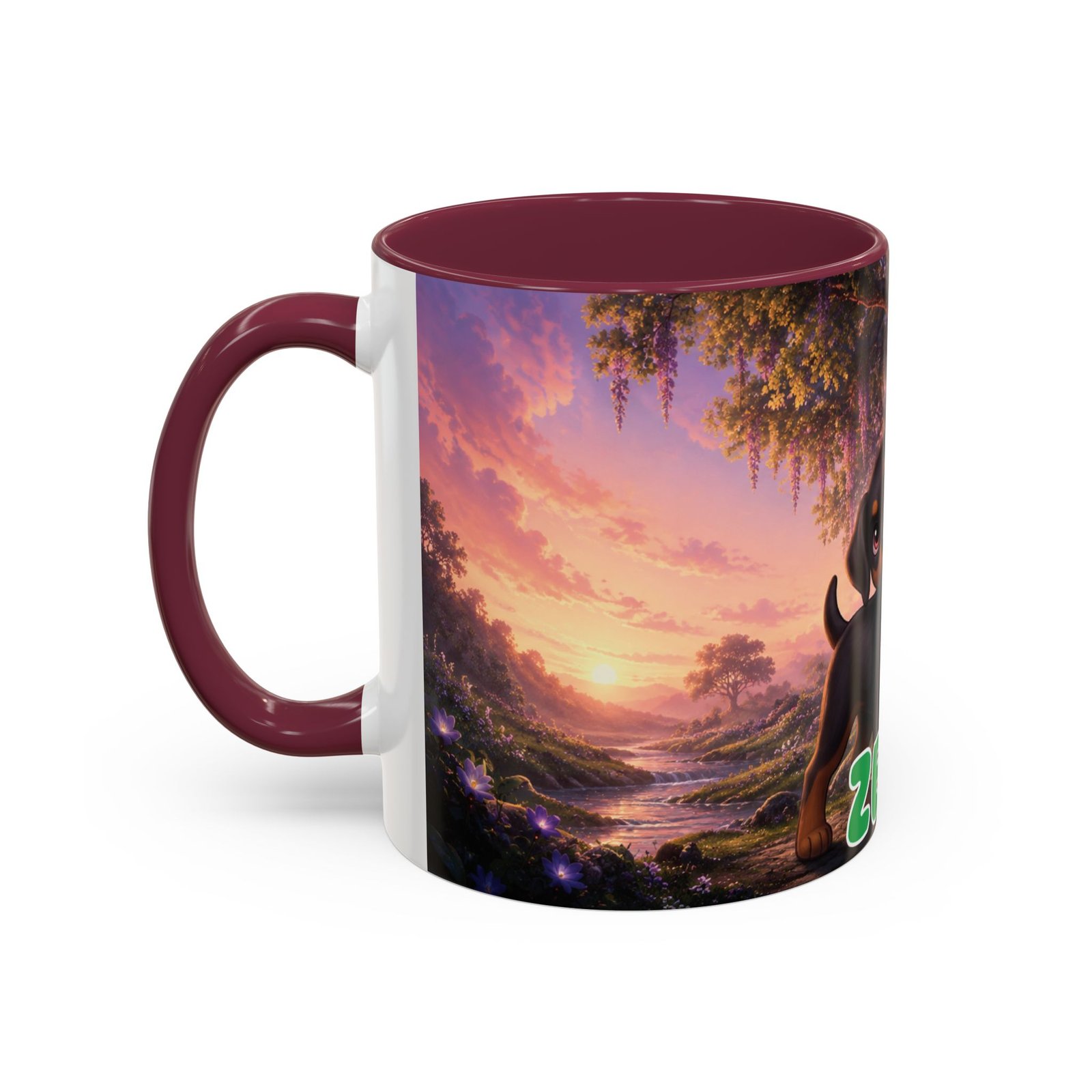 Zeus Wiggle Woofs™ Colorful Mugs (11oz, 15oz) - Image 46