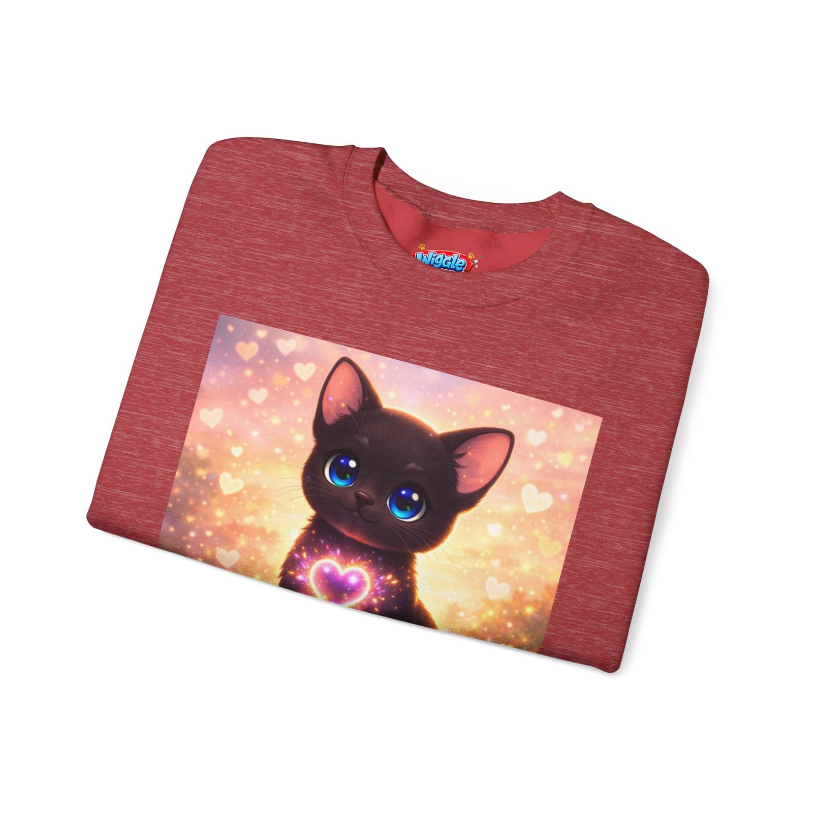 Midnight Wiggle Woofs™ Heavy Blend Crewneck - Image 43
