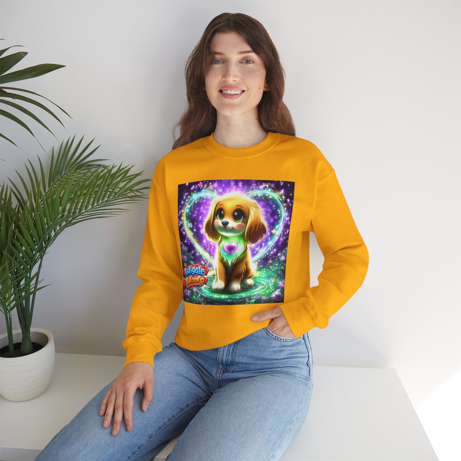 Bumbles Wiggle Woofs™ Heavy Blend Crewneck - Image 2