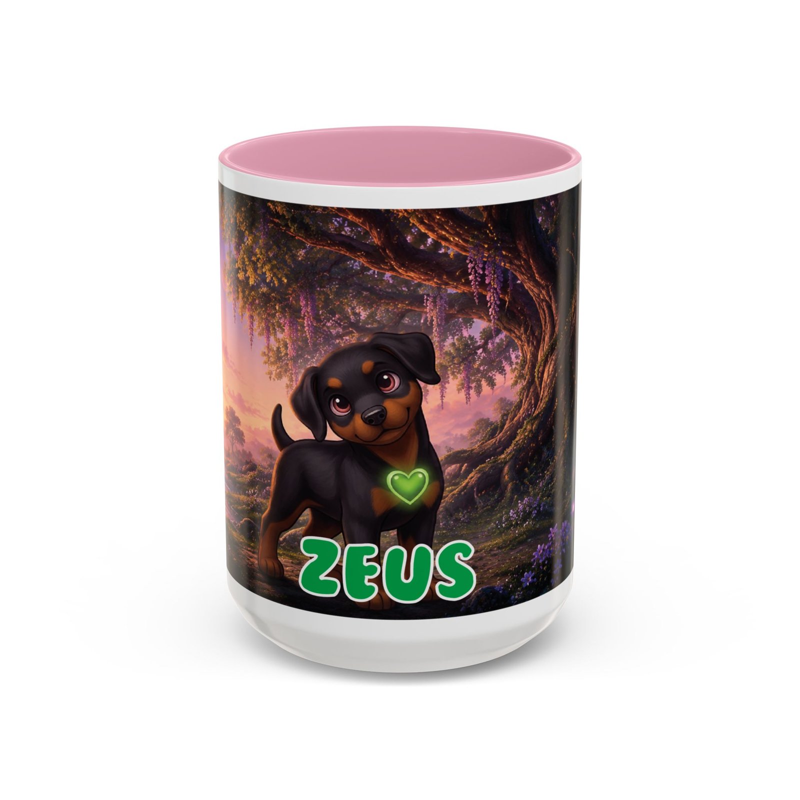 Zeus Wiggle Woofs™ Colorful Mugs (11oz, 15oz) - Image 121