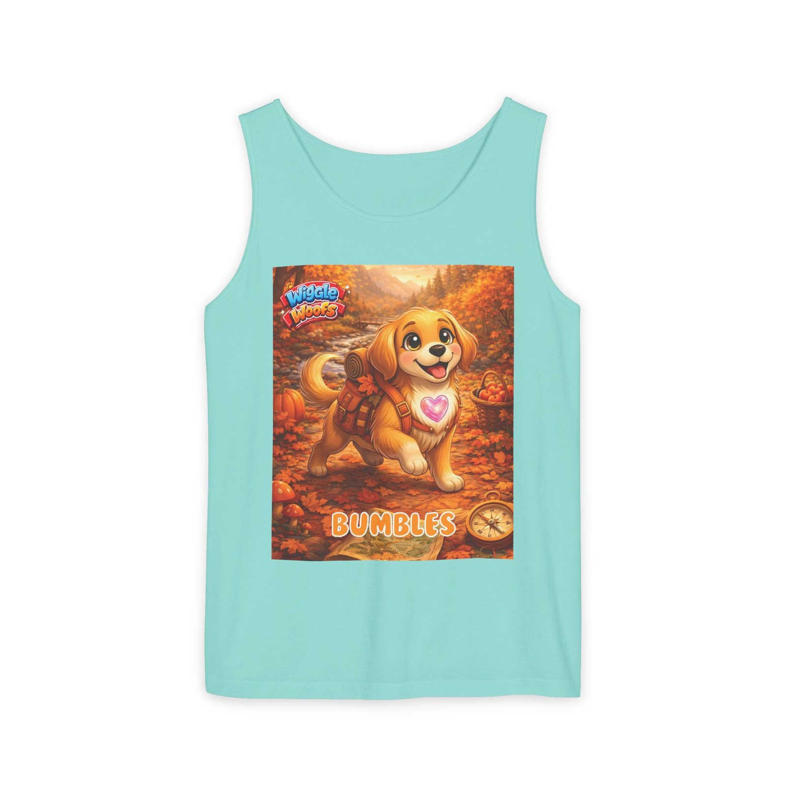 'Bumbles' Wiggle Woofs™ Unisex Garment-Dyed Tank Top - Image 7