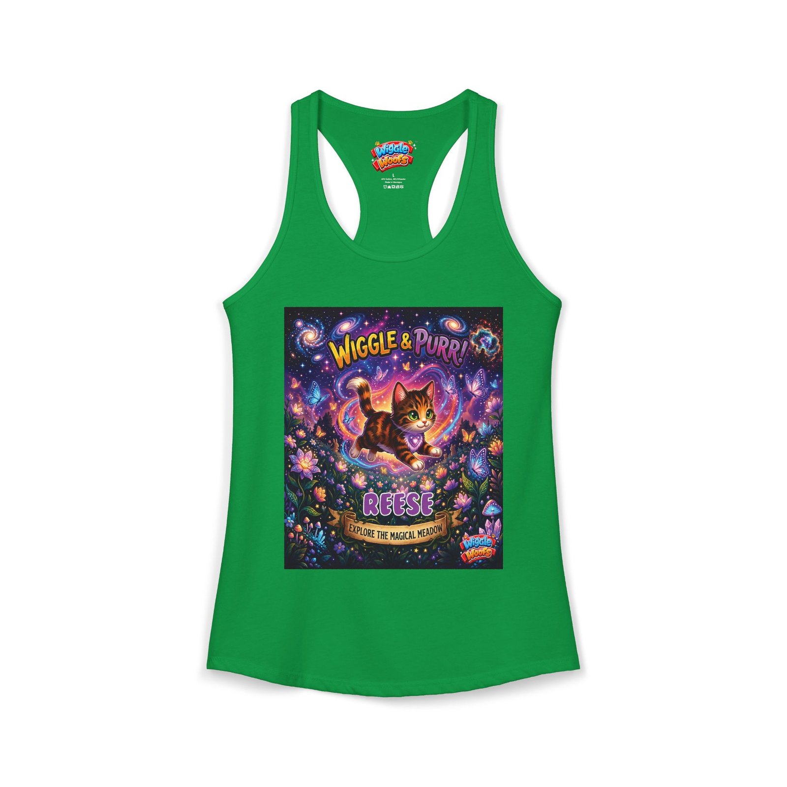 REESE Wiggle Woofs™ Women's Ideal Racerback Tank - Image 25