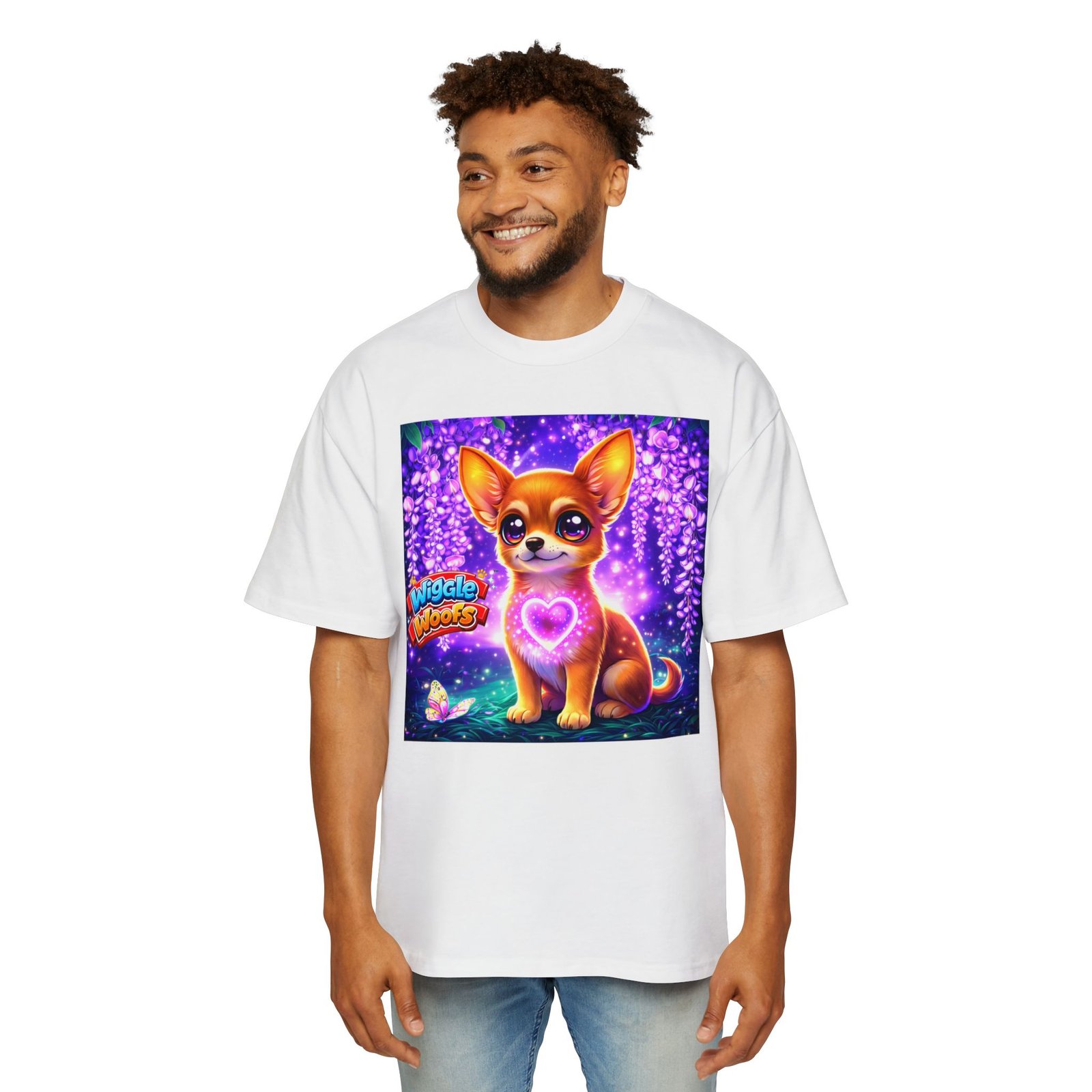 Penny Wiggle Woofs™ Oversized Heavy Tee - Image 2