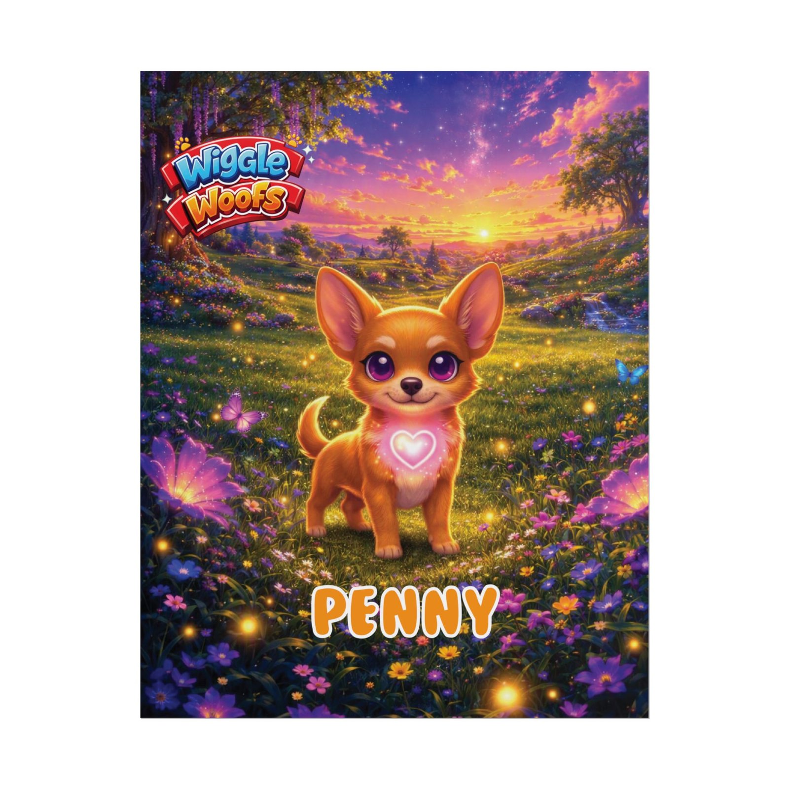 'Penny' Wiggle Woofs™ Rolled Posters - Image 5