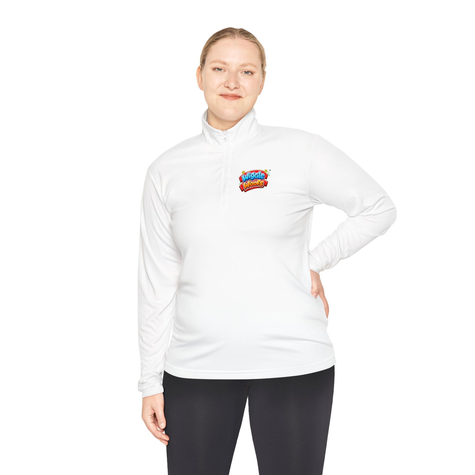 'Bumbles' Wiggle Woofs™ Unisex Quarter-Zip Pullover