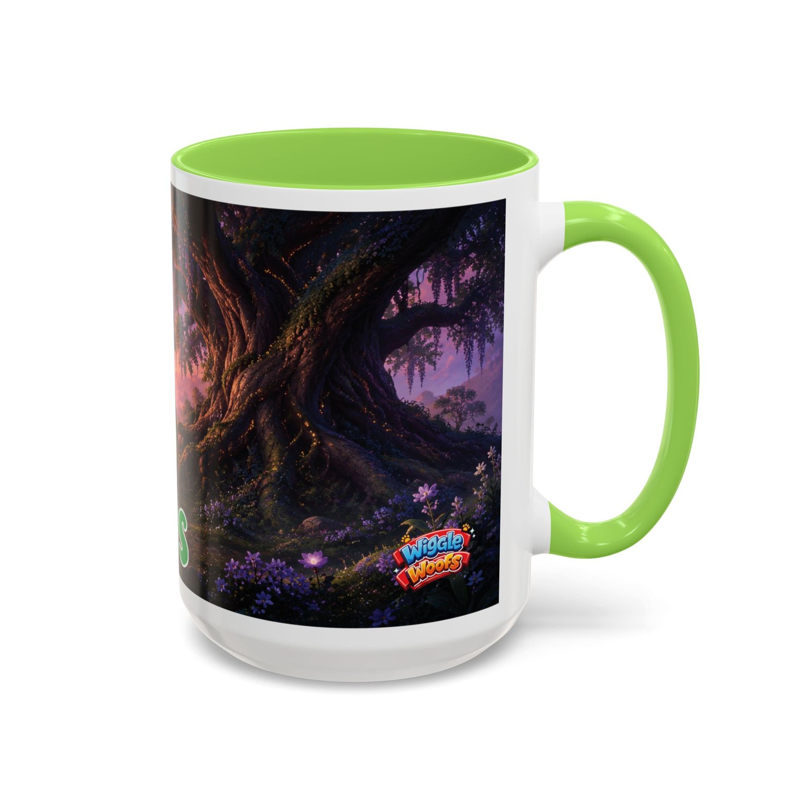 Zeus Wiggle Woofs™ Colorful Mugs (11oz, 15oz) - Image 104