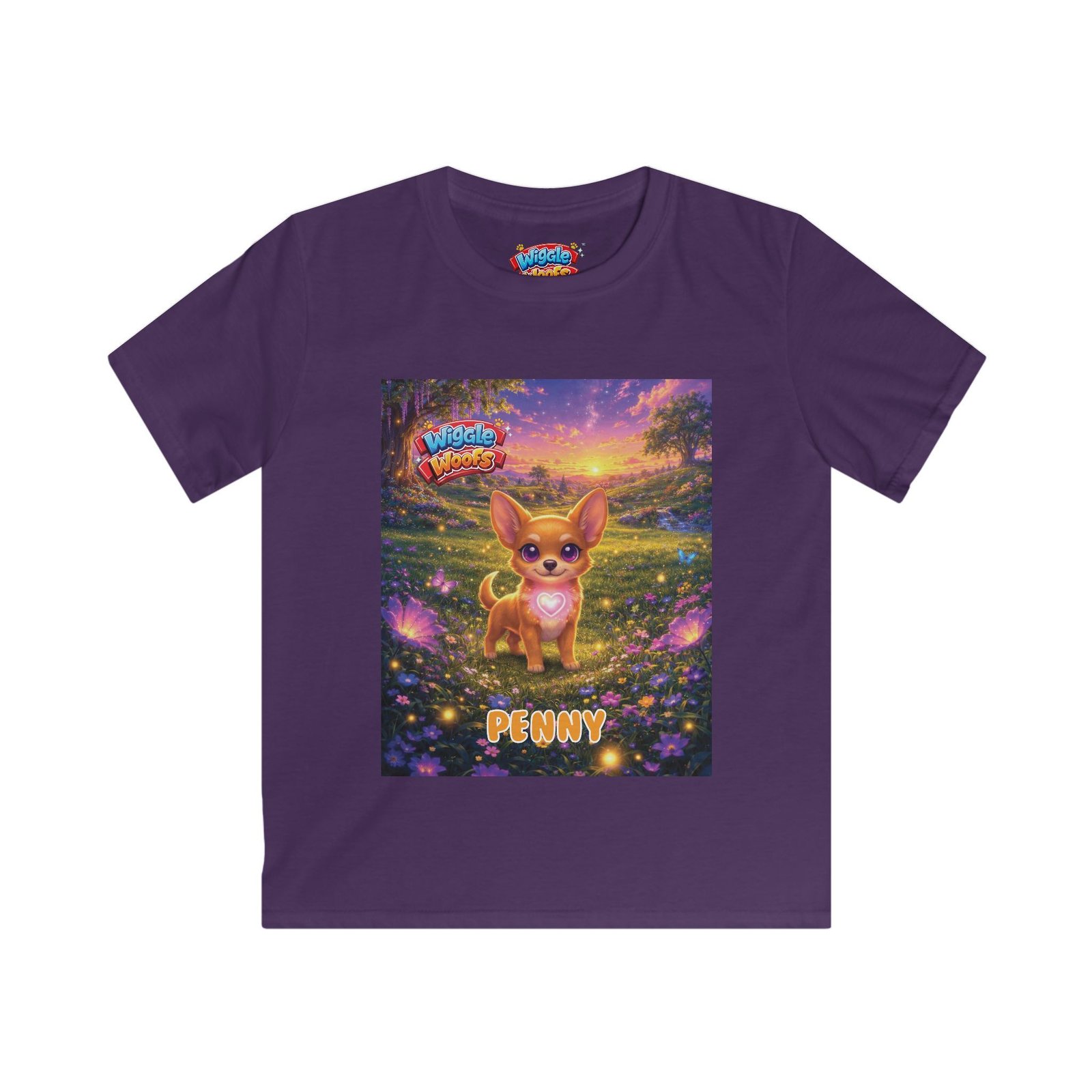 'Penny' Wiggle Woofs™ Kids Softstyle Tee - Image 18