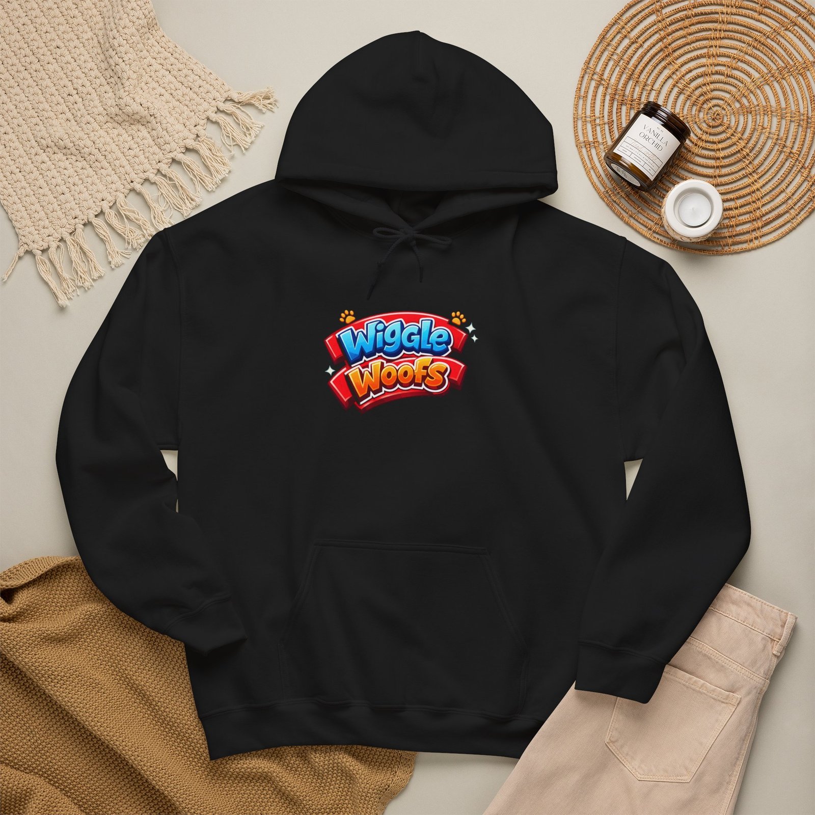 'Penny' Wiggle Woofs™ Unisex Heavy Blend™ Hooded Sweatshirt - Image 7