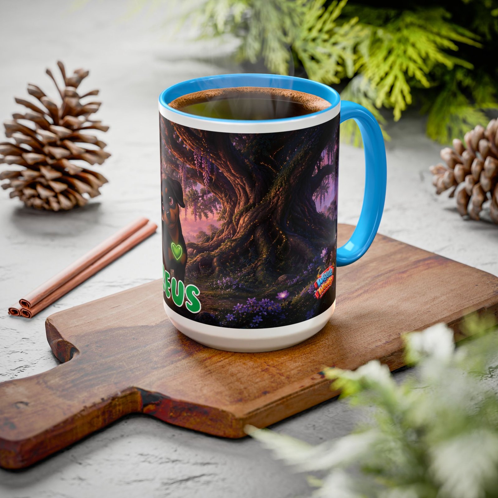 Zeus Wiggle Woofs™ Colorful Mugs (11oz, 15oz) - Image 101