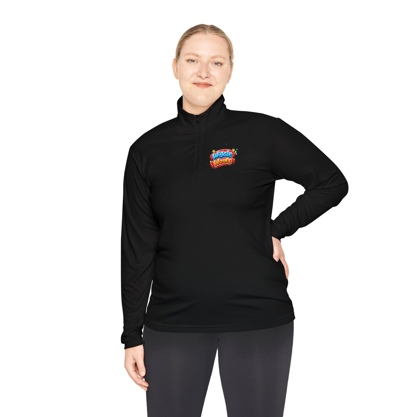 'Bumbles' Wiggle Woofs™ Unisex Quarter-Zip Pullover - Image 7