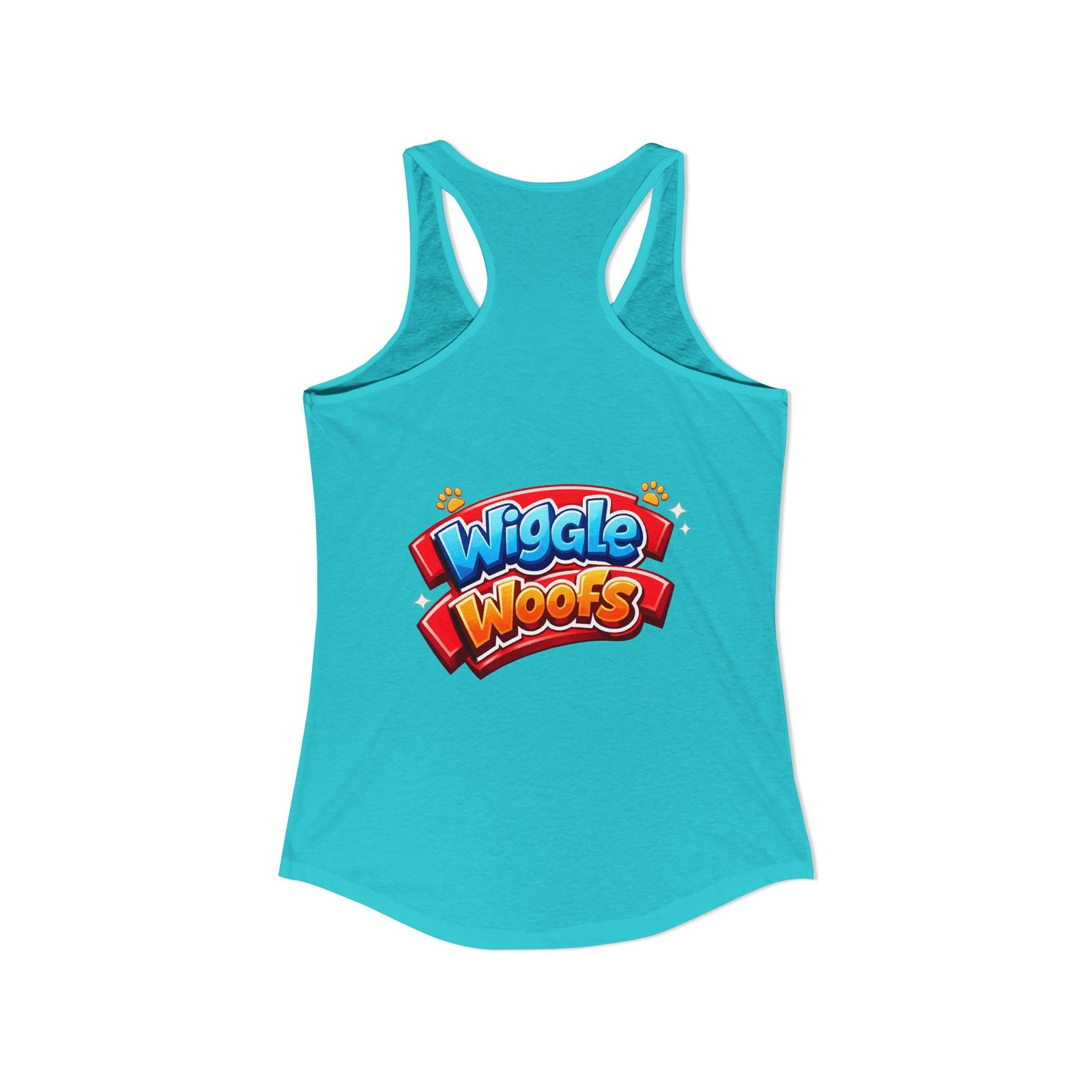 'Penny' Wiggle Woofs™ Women's Ideal Racerback Tank - Image 47