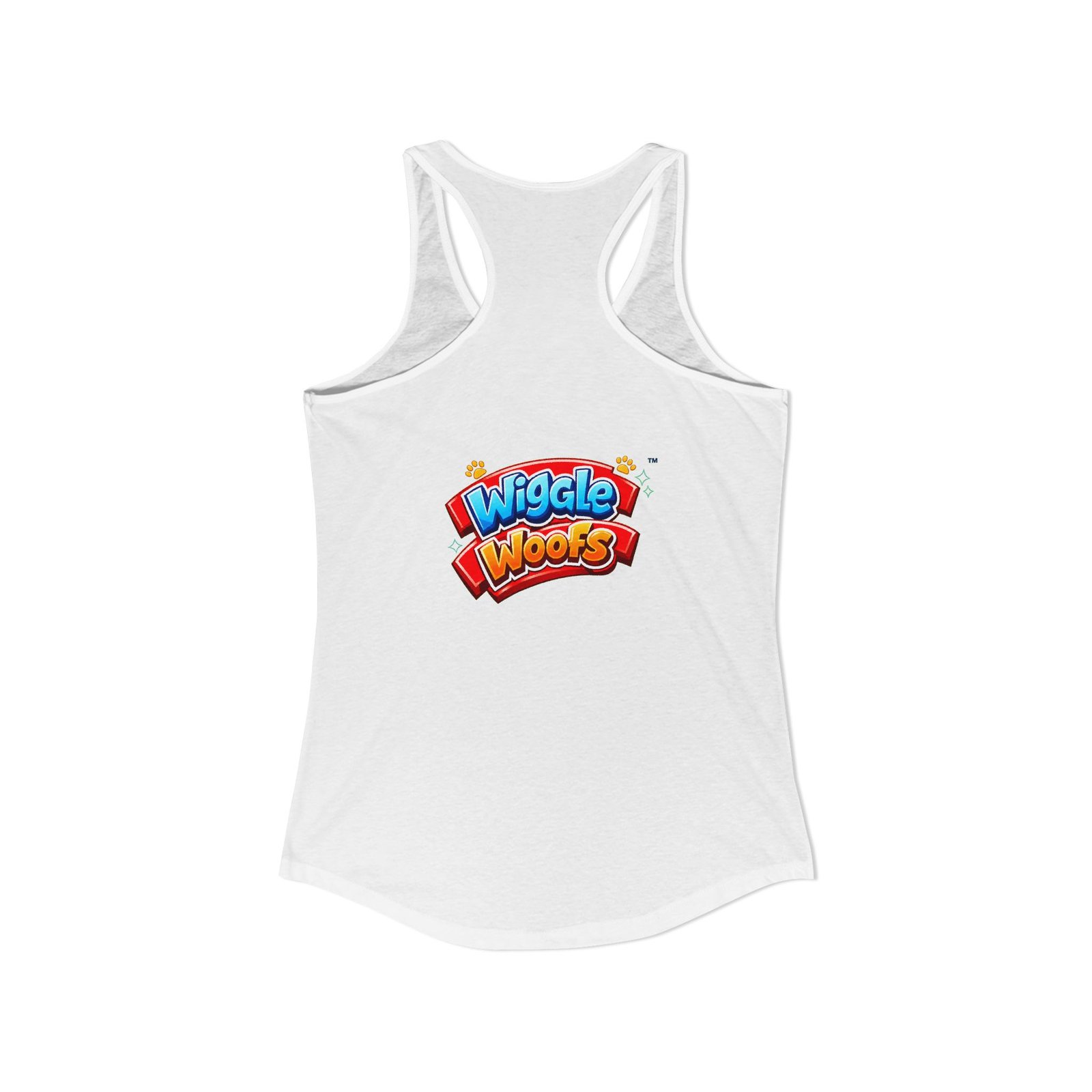 Zeus Wiggle Woofs™ Women's Ideal Racerback Tank - Image 2