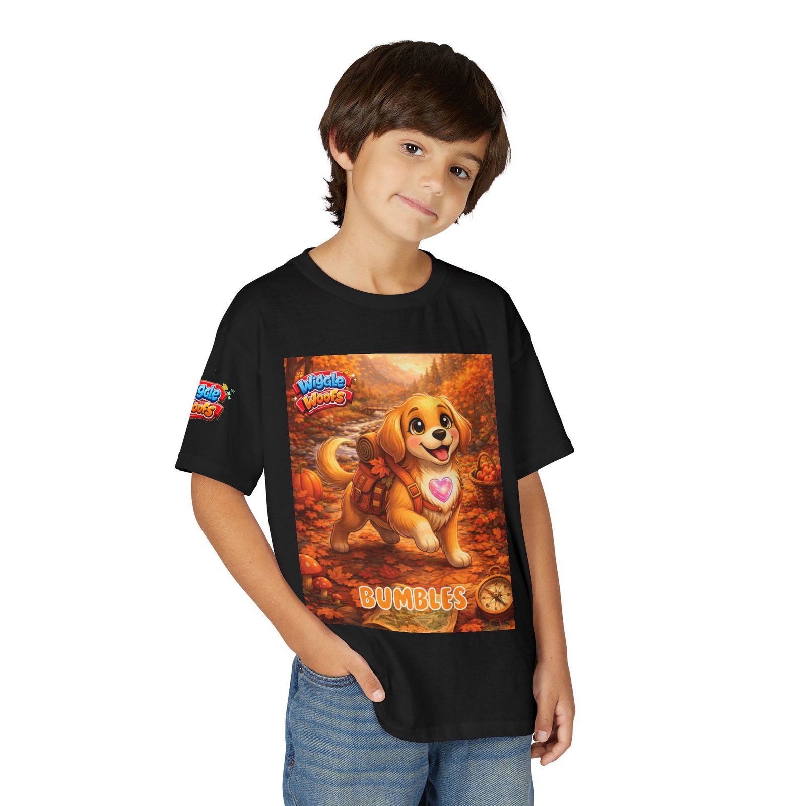 'Bumbles' Wiggle Woofs™ Youth DryBlend® T-Shirt - Image 8