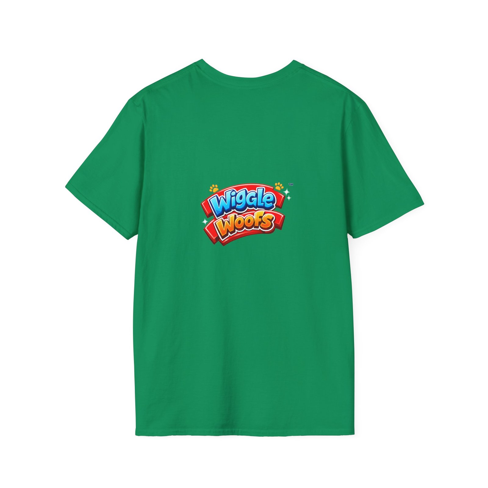 Zeus Wiggle Woofs™ Unisex Softstyle T-Shirt - Image 20