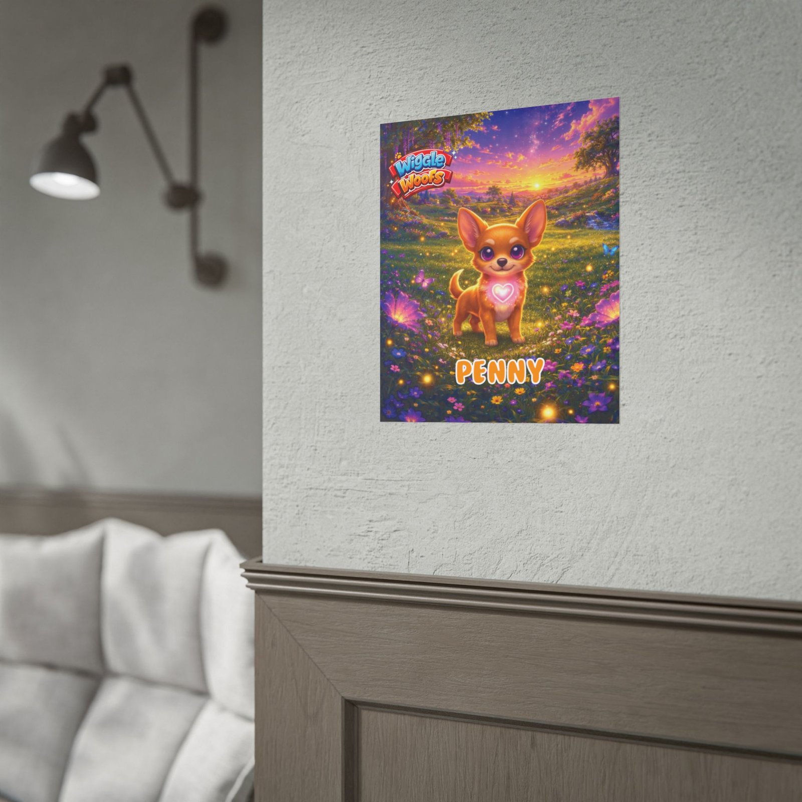 'Penny' Wiggle Woofs™ Rolled Posters - Image 4