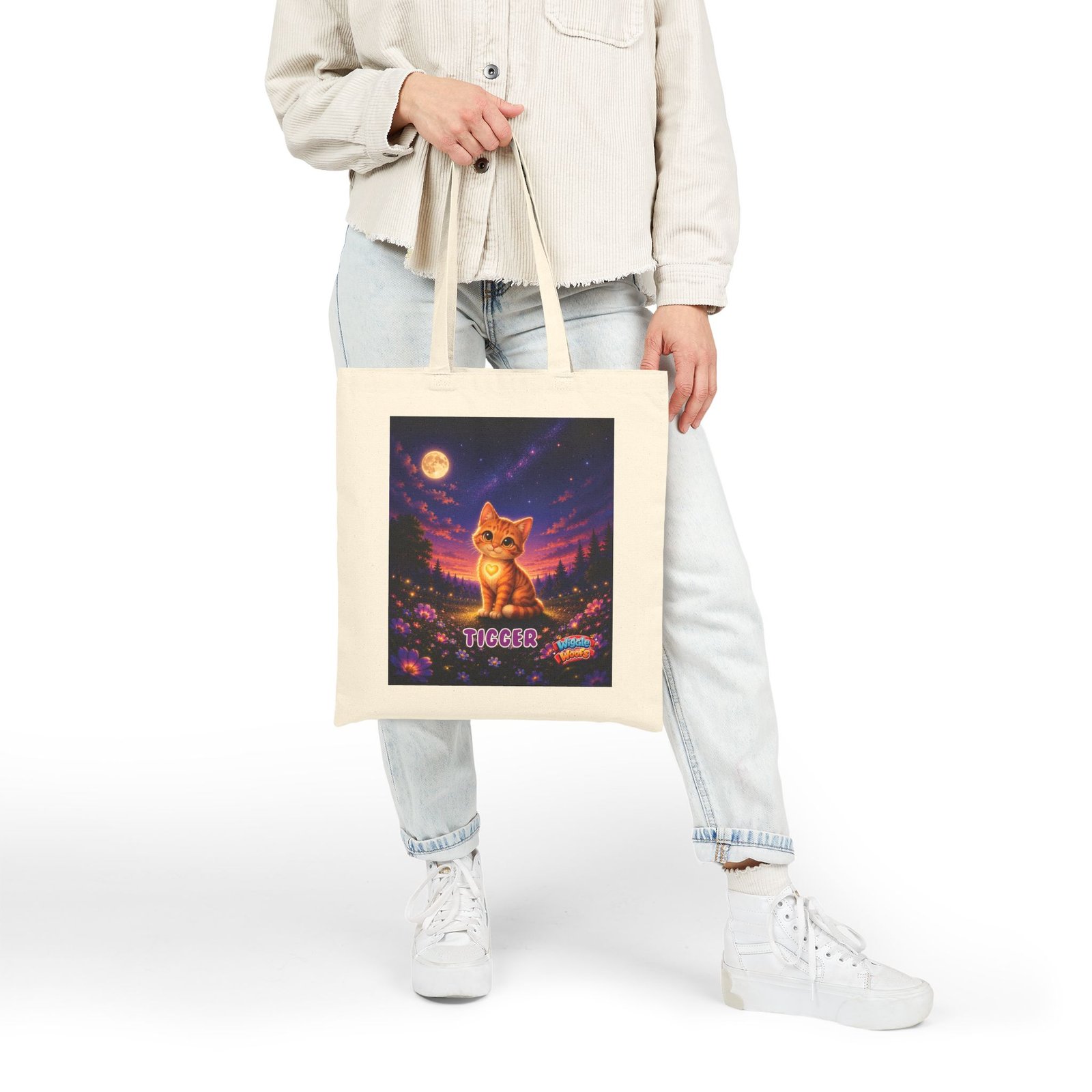 Tigger Wiggle Woofs™ Cotton Canvas Tote Bag - Image 8