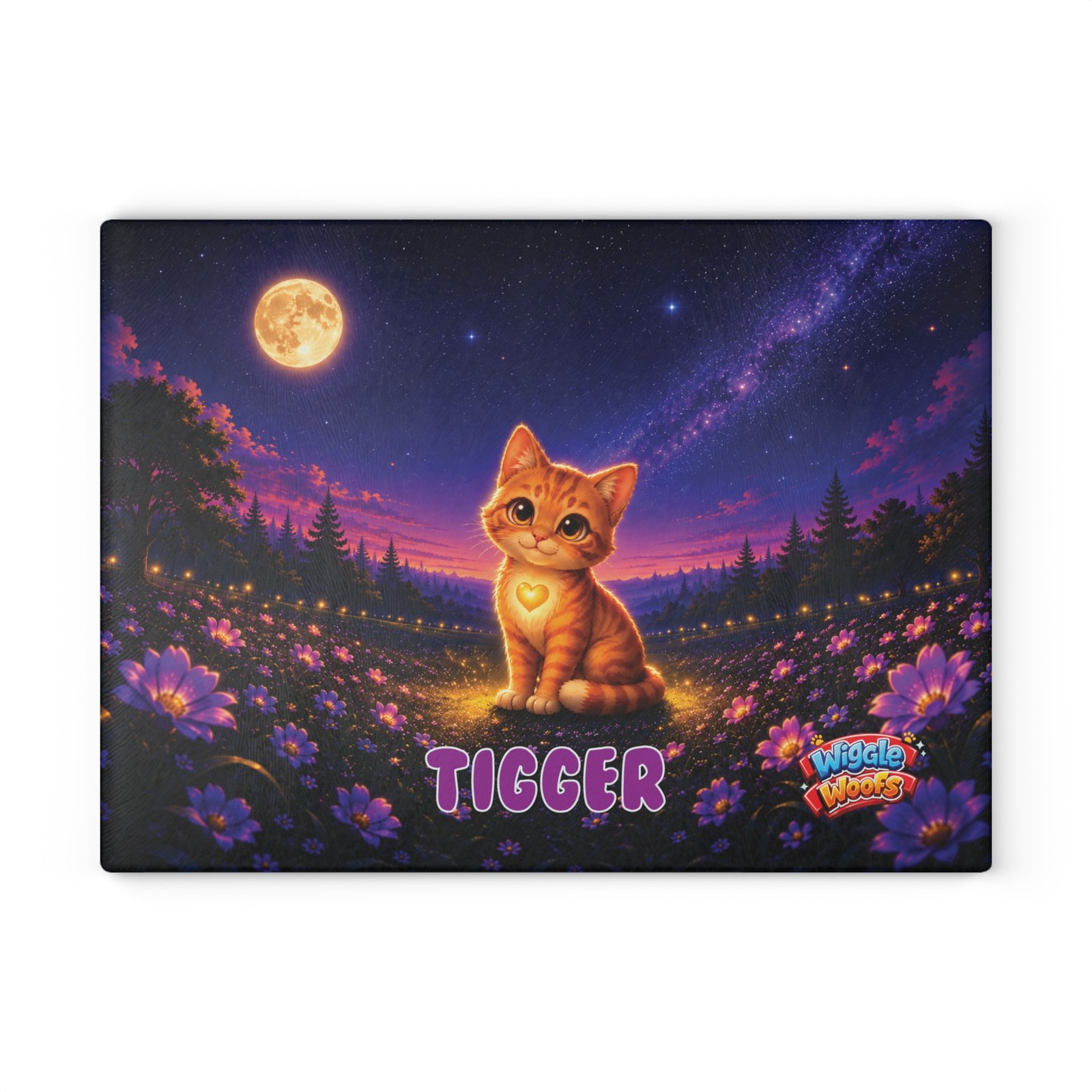 Tigger Wiggle Woofs™ Glass Cutting Board - Image 6