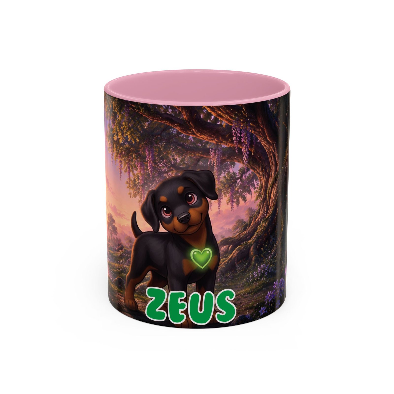 Zeus Wiggle Woofs™ Colorful Mugs (11oz, 15oz) - Image 55