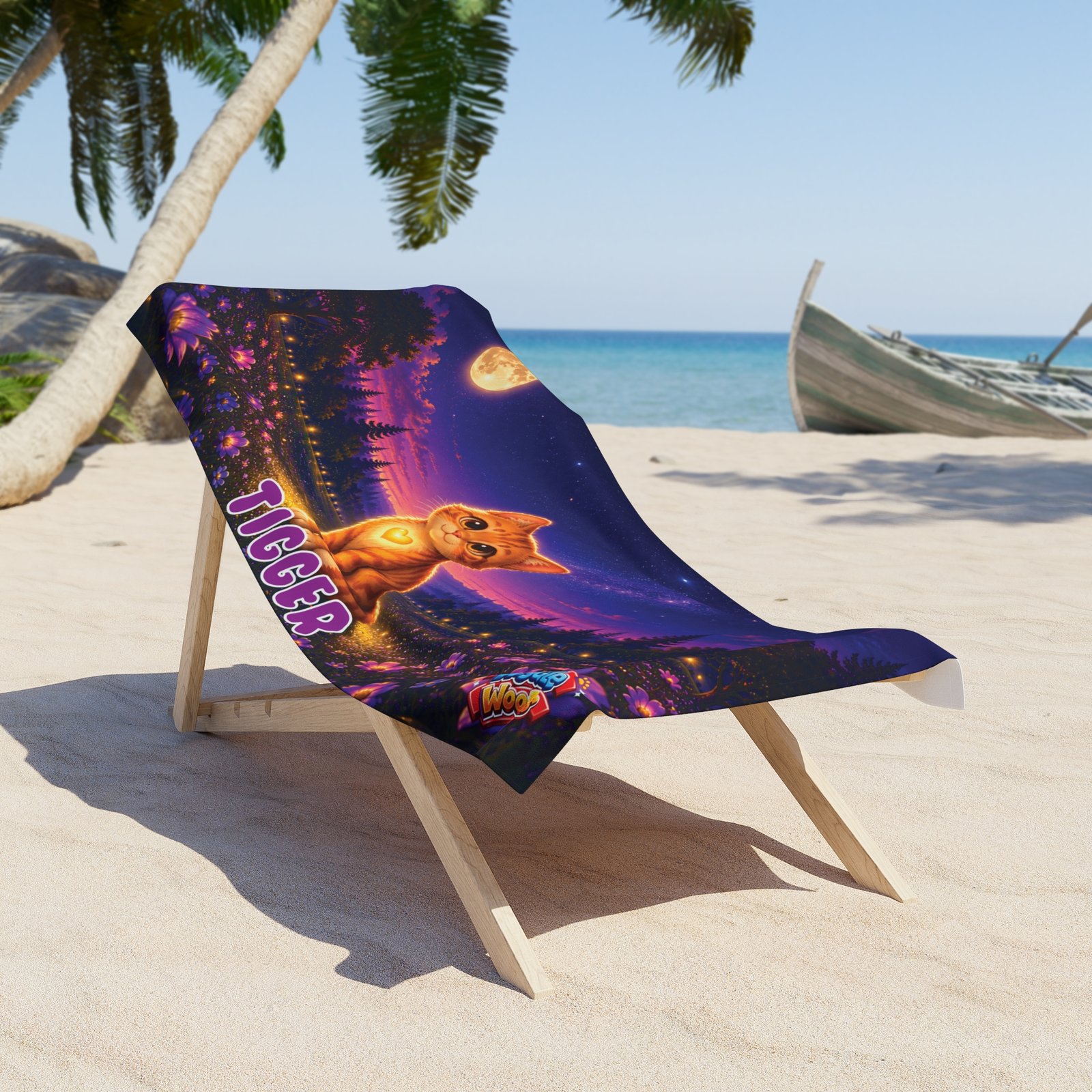 Tigger Wiggle Woofs™ Beach Towel