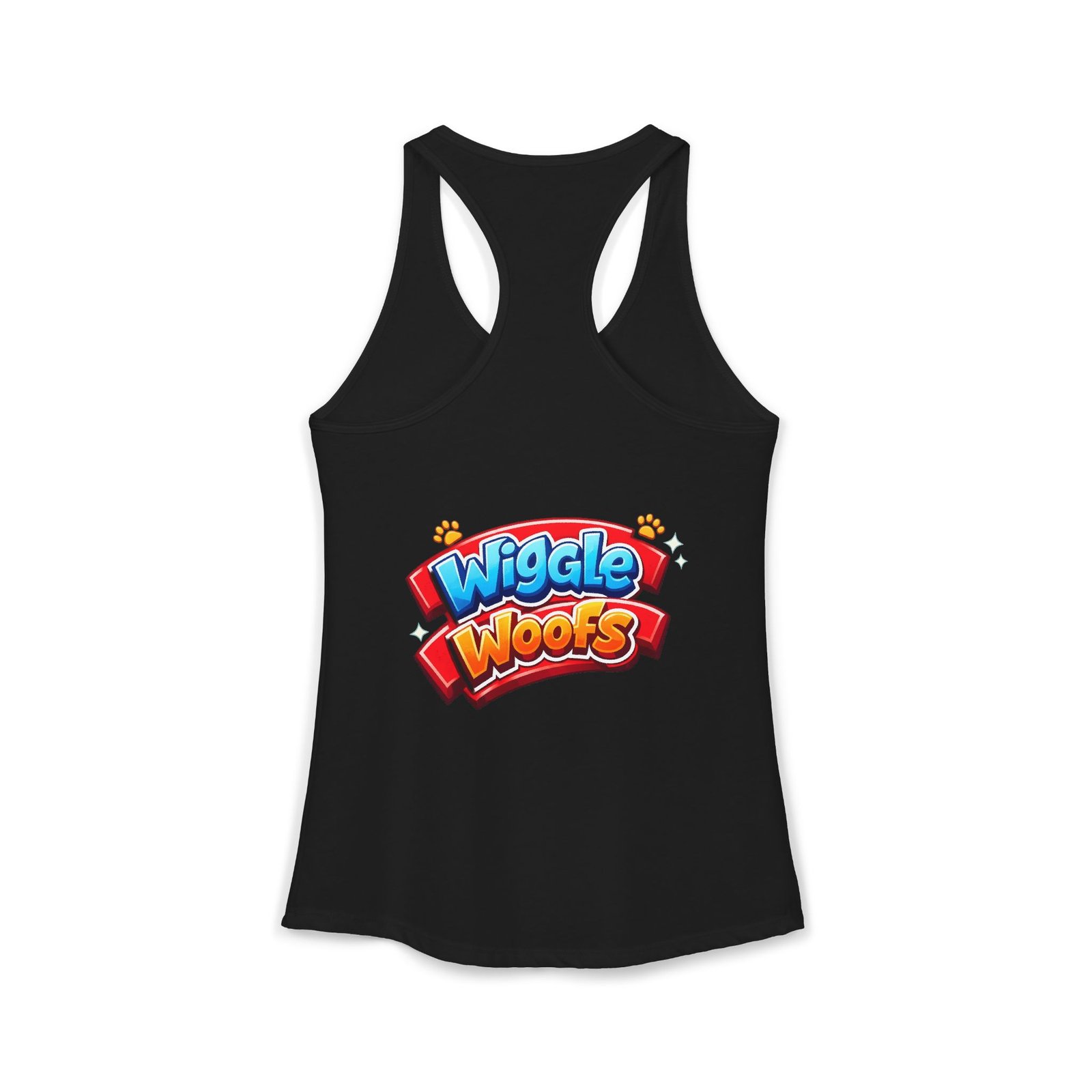 'Penny' Wiggle Woofs™ Women's Ideal Racerback Tank - Image 12