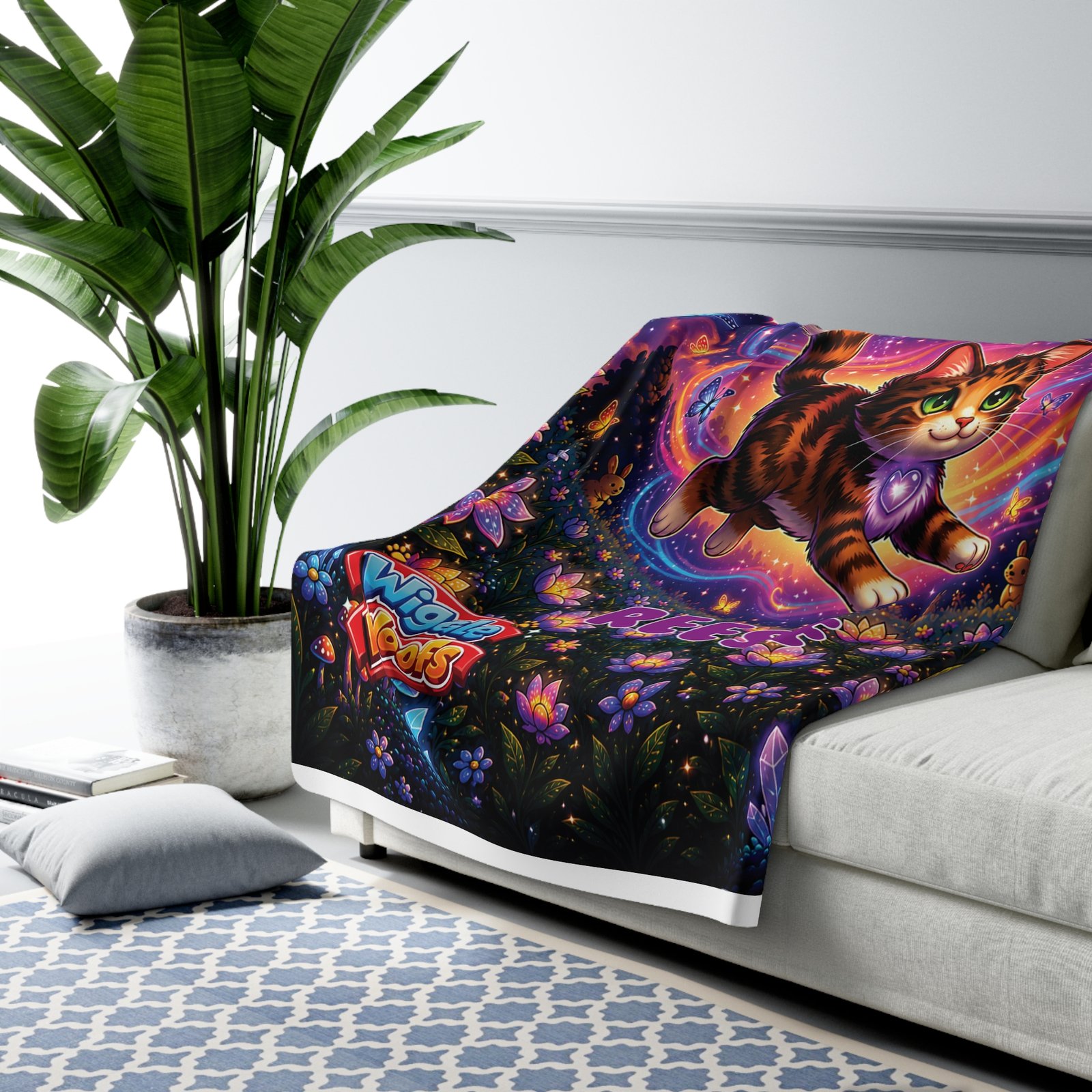 REESE Wiggle Woofs™ Sherpa Fleece Blanket - Image 7