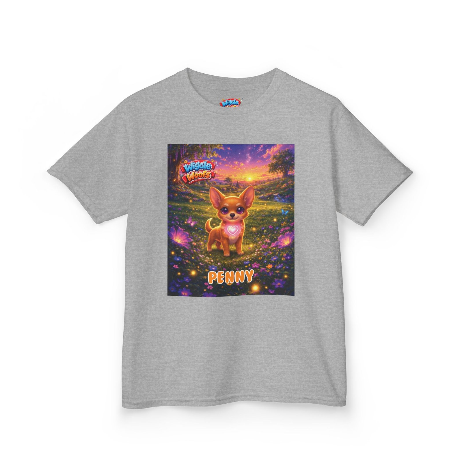 'Penny' Wiggle Woofs™ Kids Heavy Cotton™ Tee - Image 7