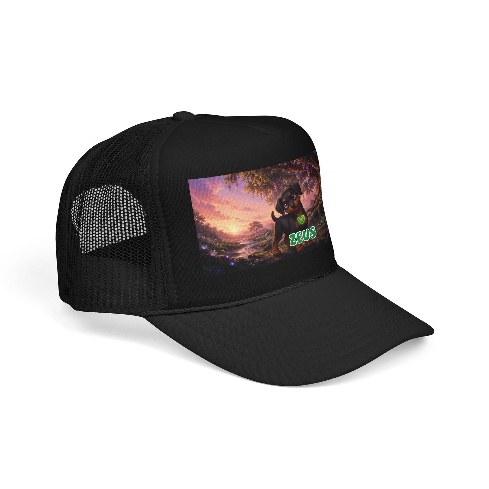Zeus Wiggle Woofs™ Foam Trucker Hat - Image 2