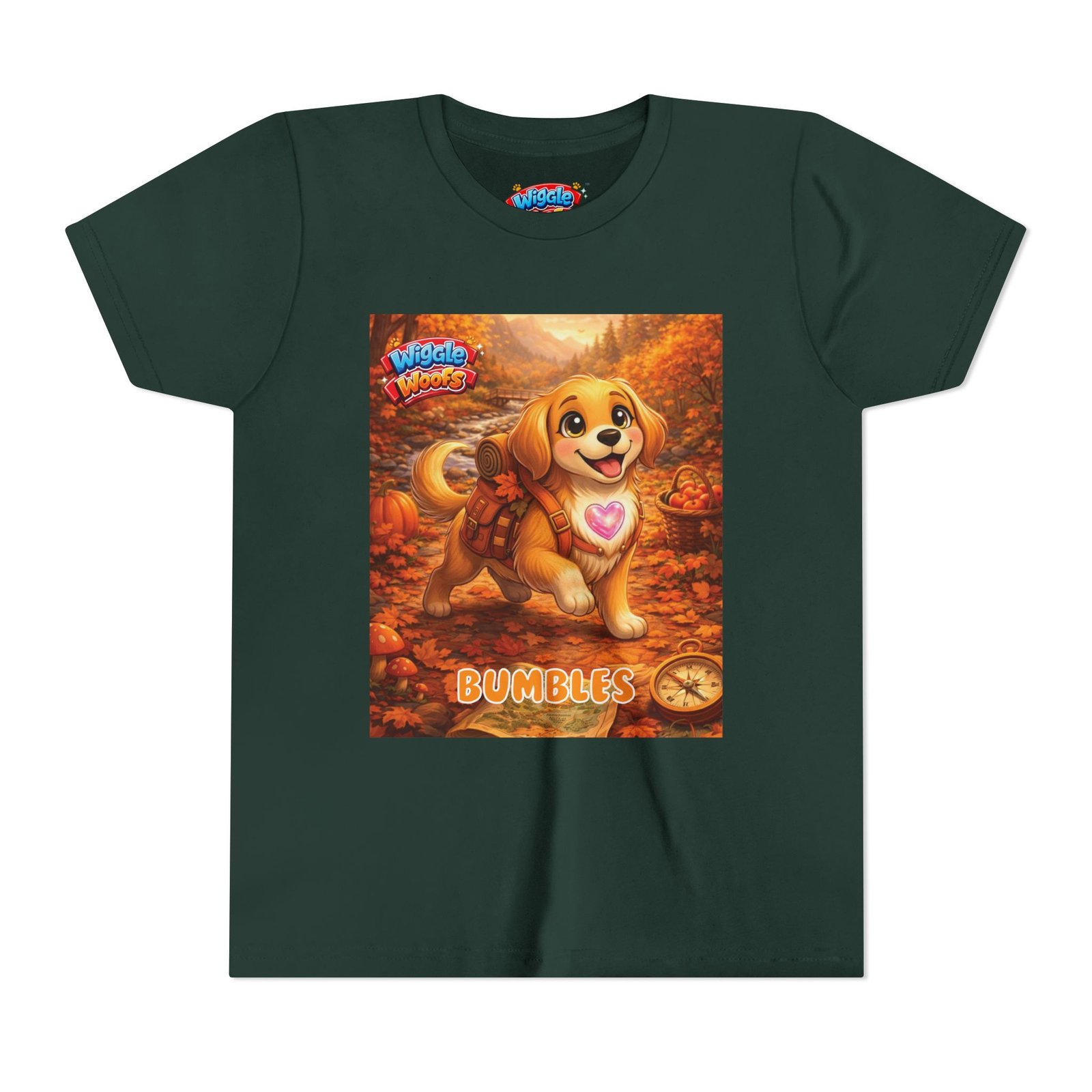 'Bumbles' Wiggle Woofs™ Youth Short Sleeve Tee