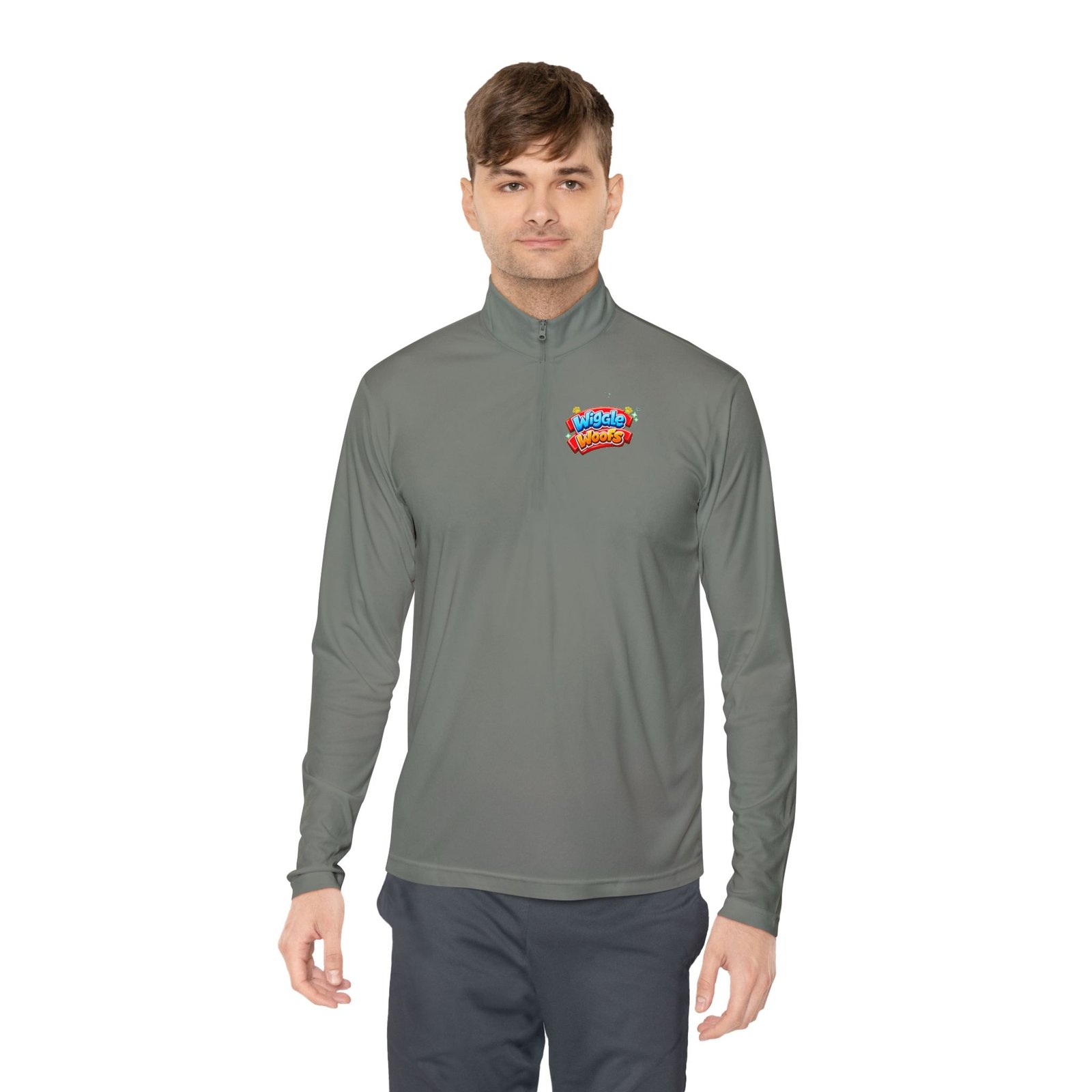 'Bumbles' Wiggle Woofs™ Unisex Quarter-Zip Pullover - Image 12