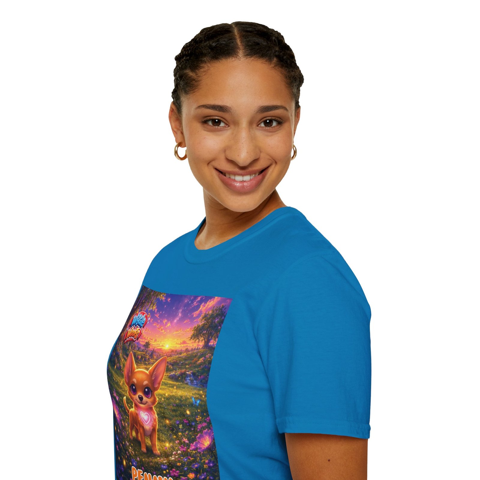 'Penny' Wiggle Woofs™ Unisex Softstyle T-Shirt - Image 13