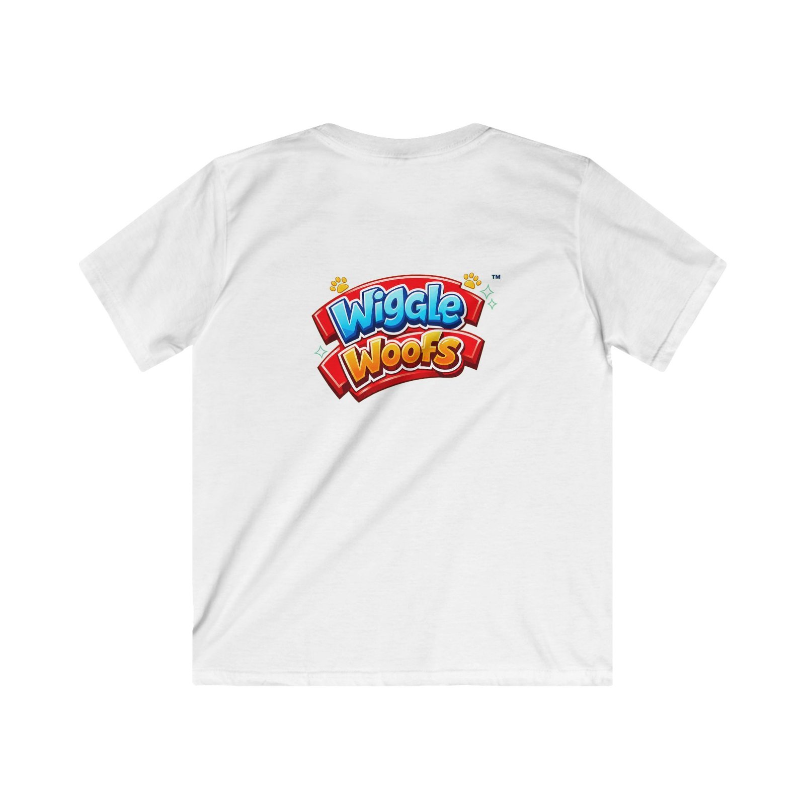 Zeus Wiggle Woofs™ Kids Softstyle Tee - Image 2