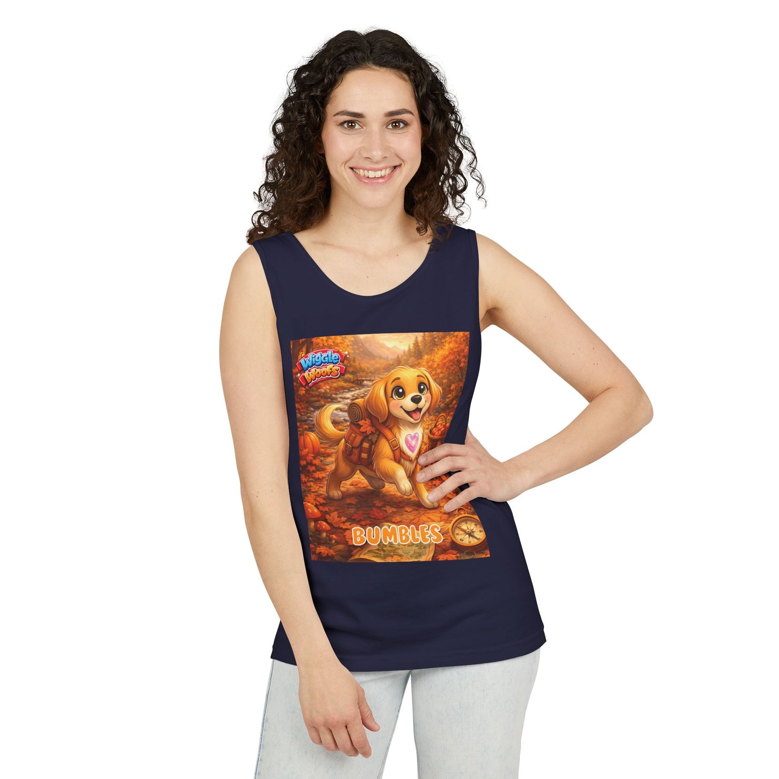 'Bumbles' Wiggle Woofs™ Unisex Garment-Dyed Tank Top - Image 13