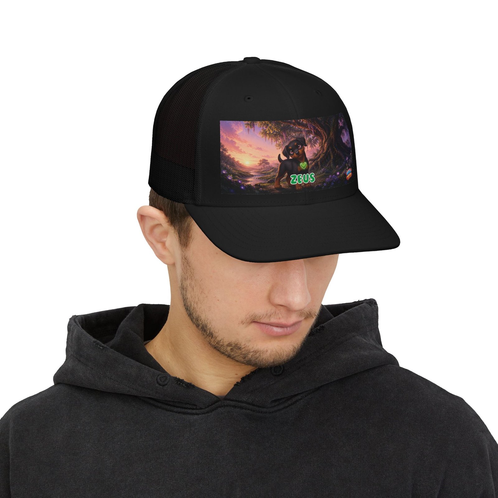 Zeus Wiggle Woofs™ Snapback Trucker Cap - Image 15